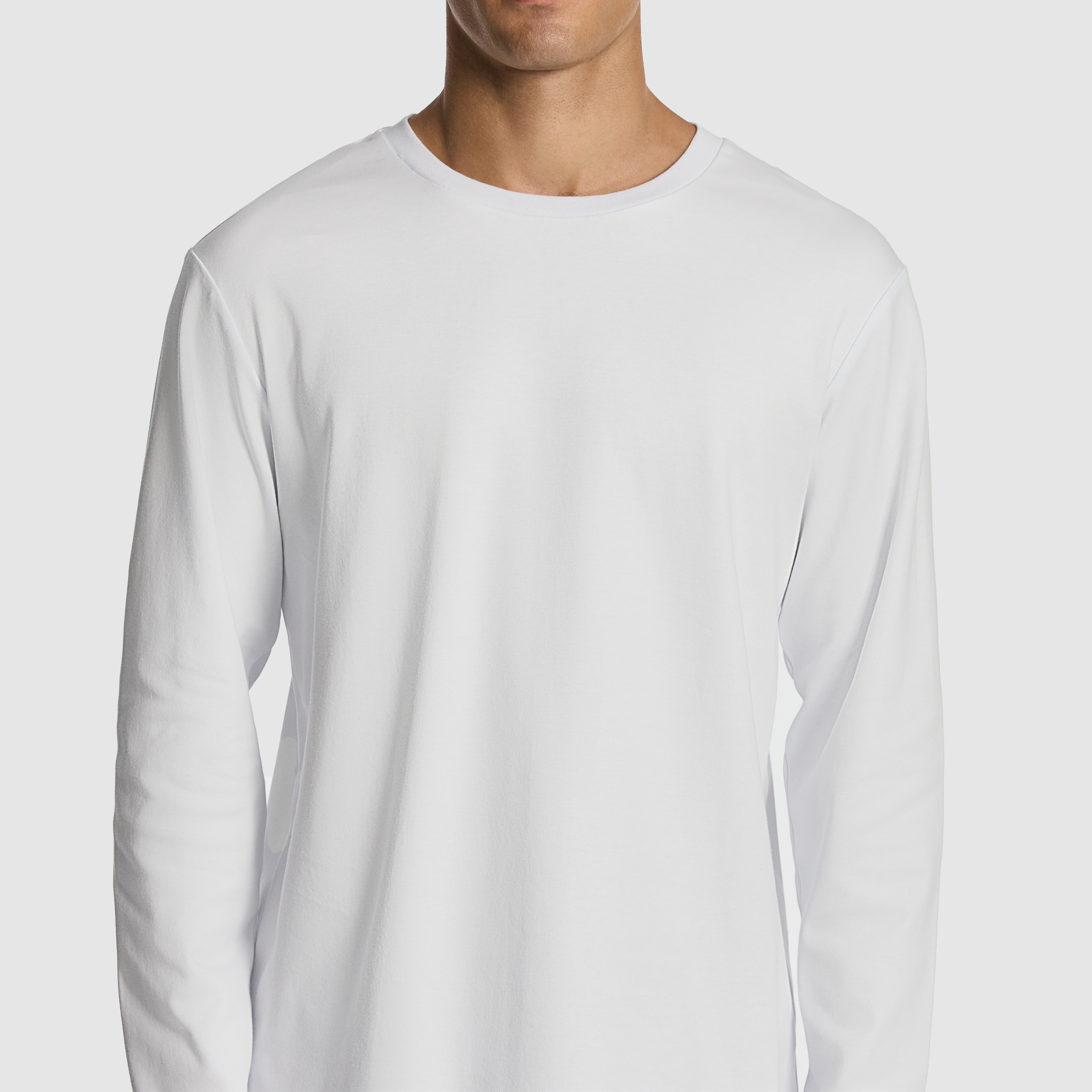 Zander Long Sleeve Mercerised Cotton Tee