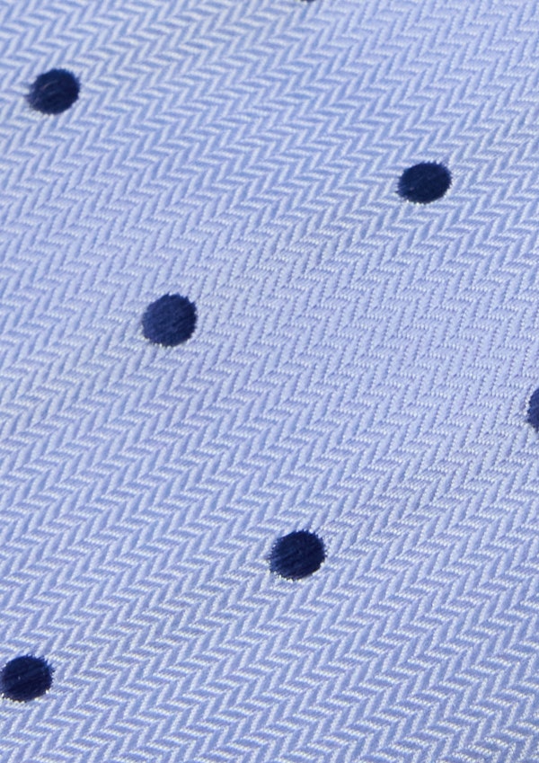 Blue Naples Spot 6.5 Cm Tie