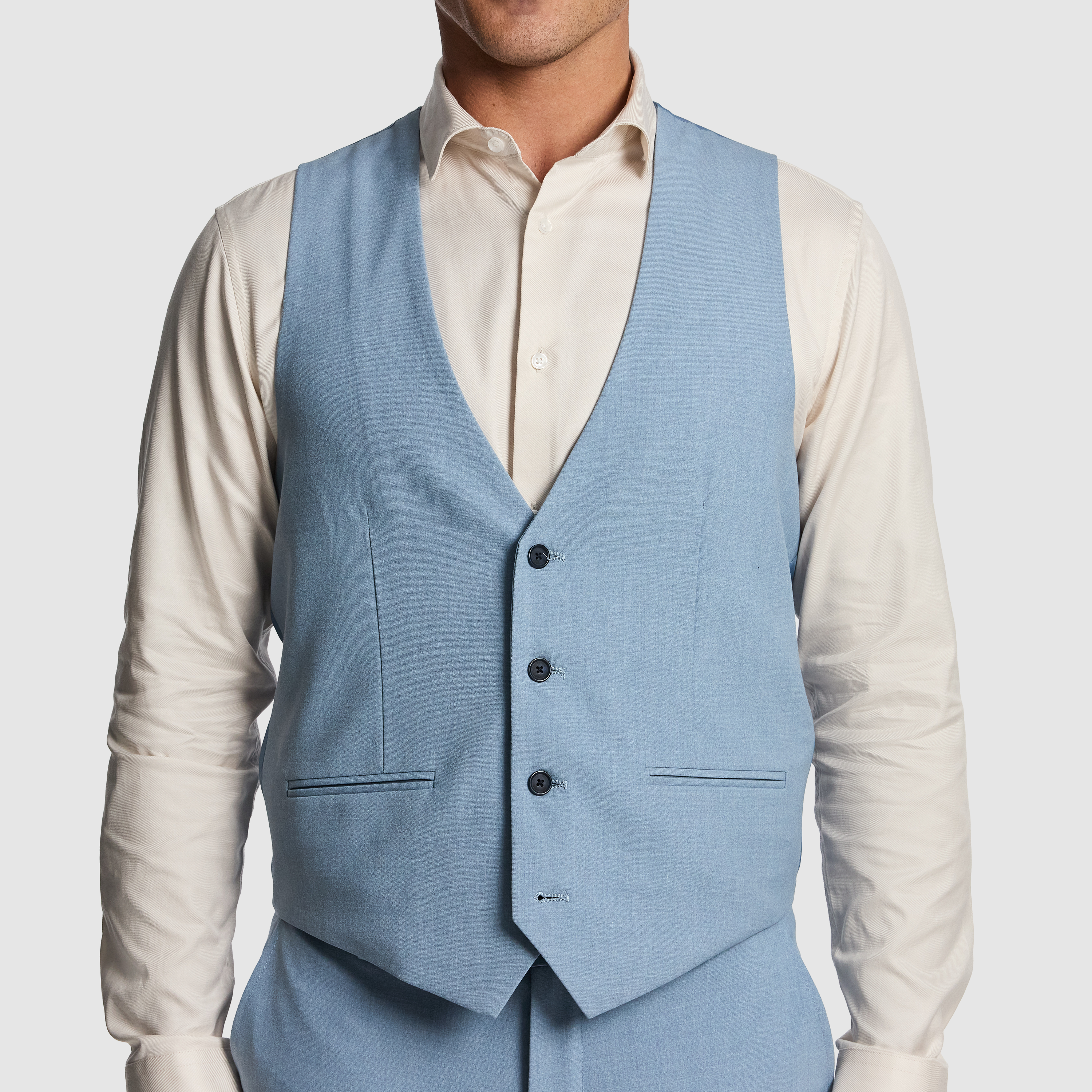 Light Blue Ignacio Waistcoat