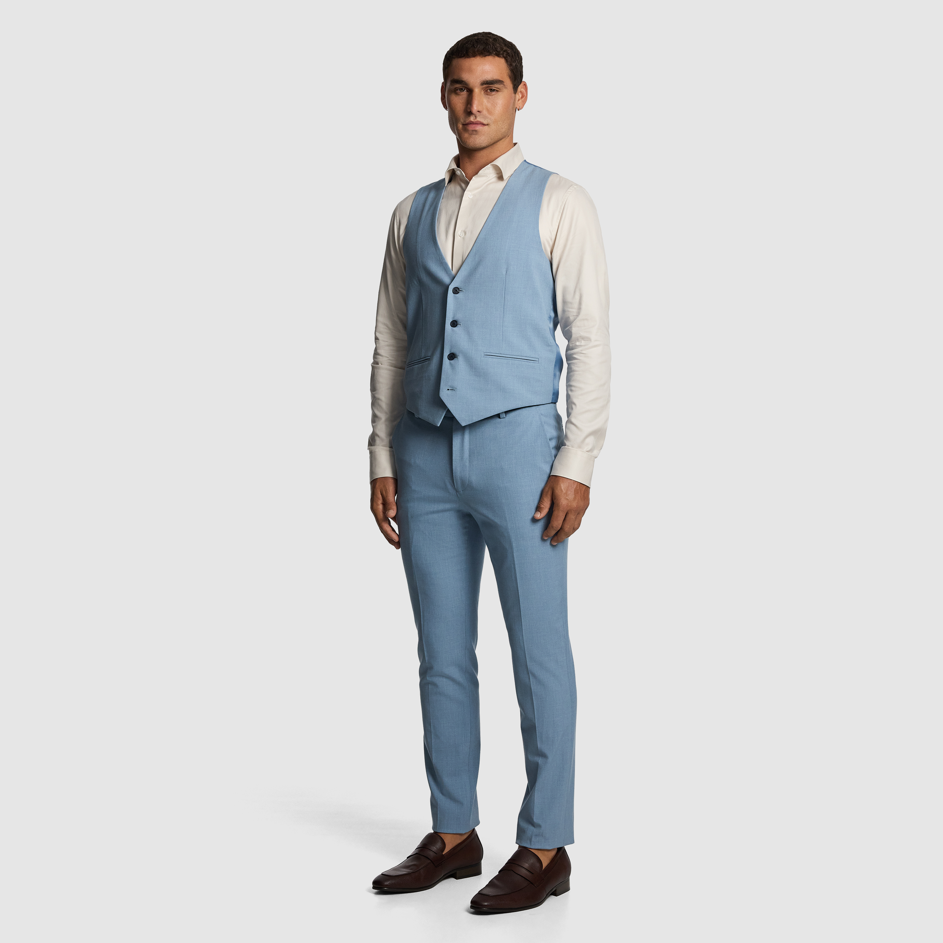 Light Blue Ignacio Waistcoat