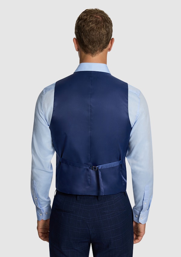Navy Bernardo Waistcoat