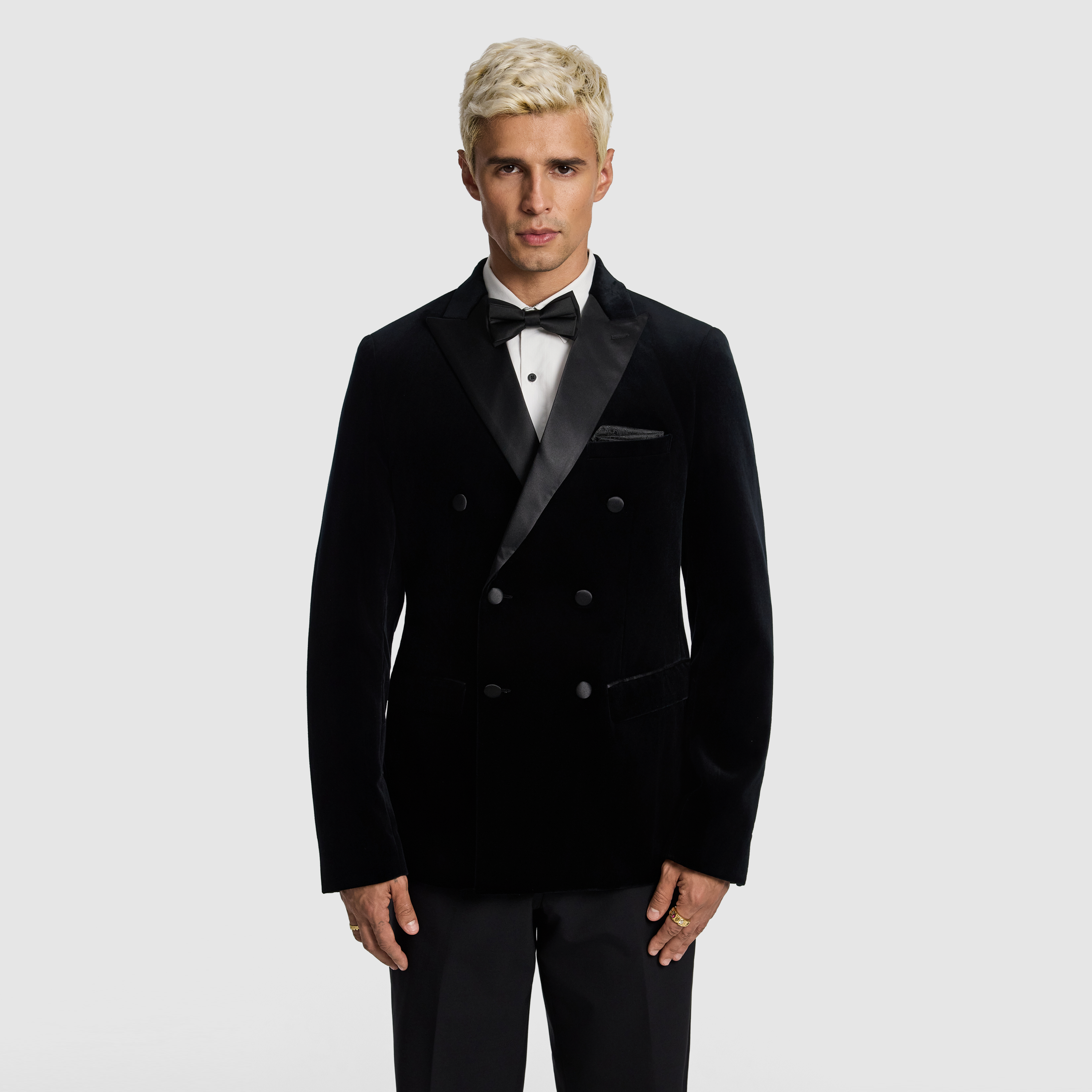  BLACKBENEDICT DOUBLE BREASTED SUIT