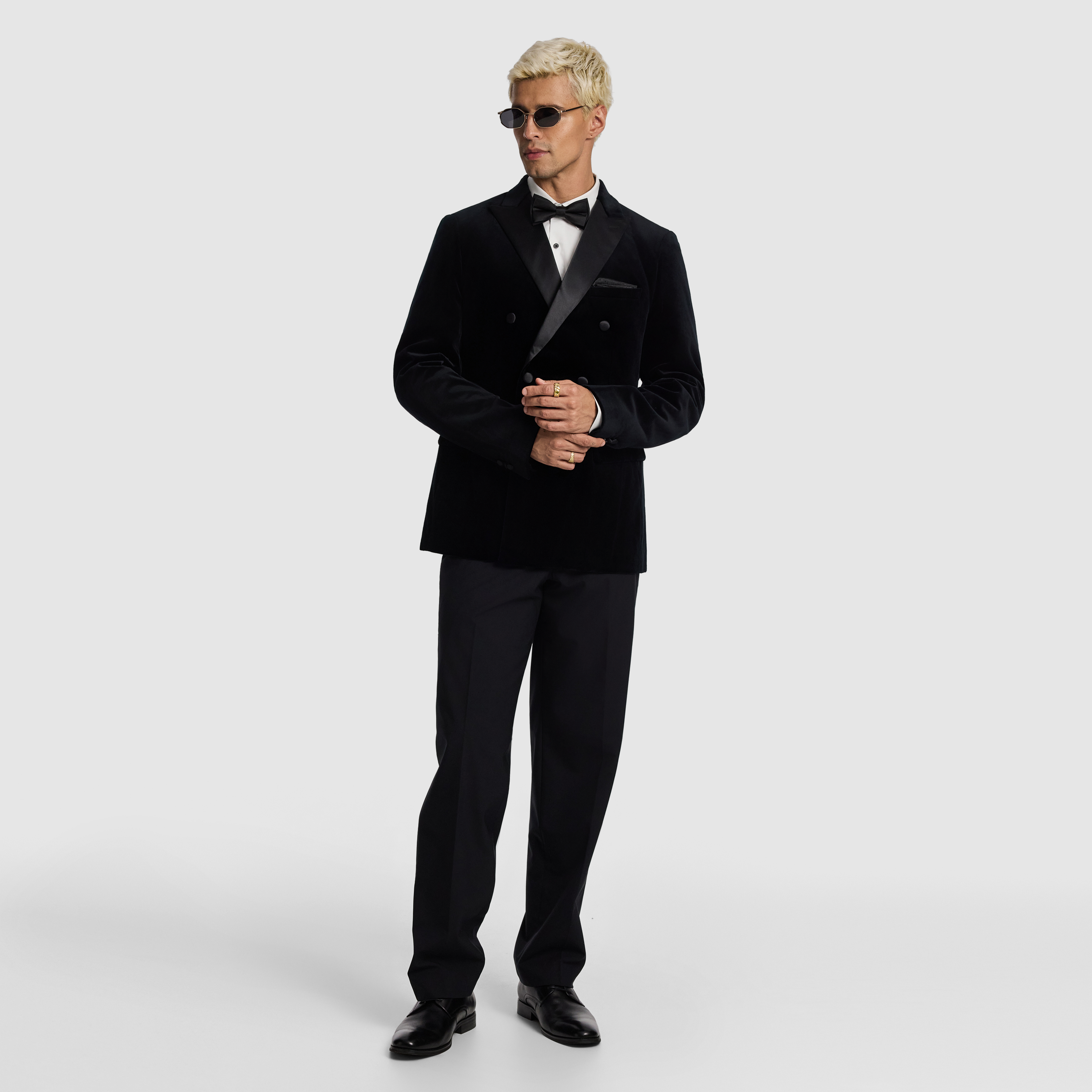  BLACKBENEDICT DOUBLE BREASTED SUIT