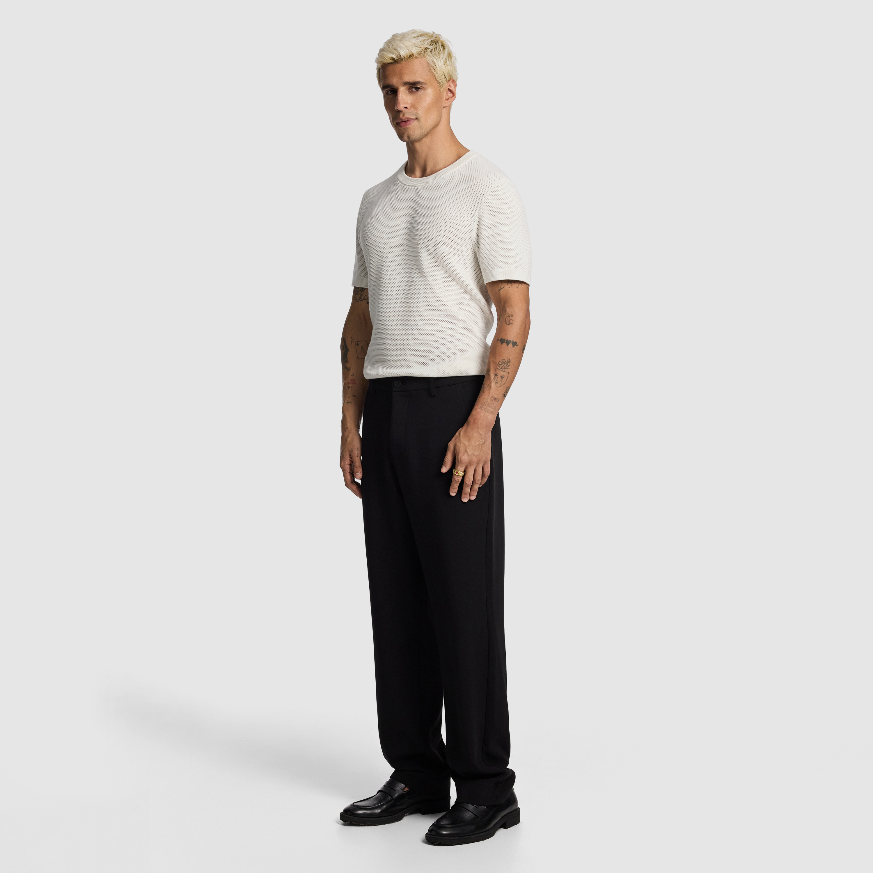 Empire Wide Chino Pant