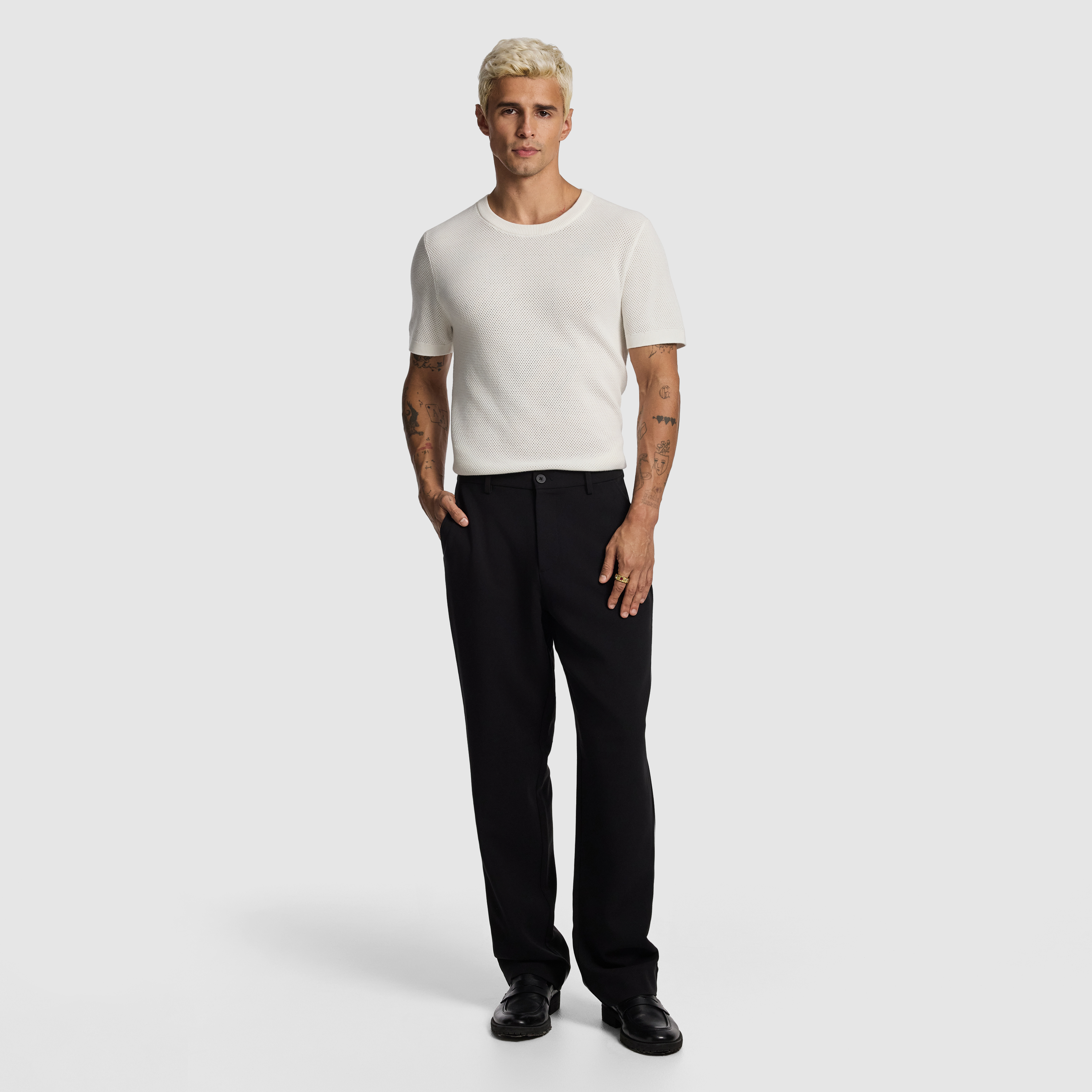 Empire Wide Chino Pant