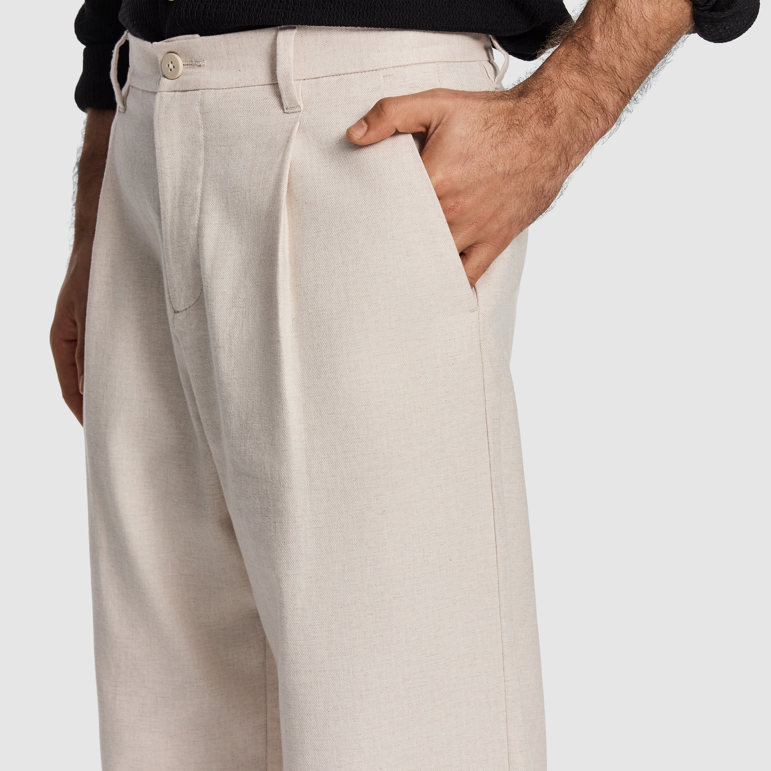 Jacob Cotton Linen Chino