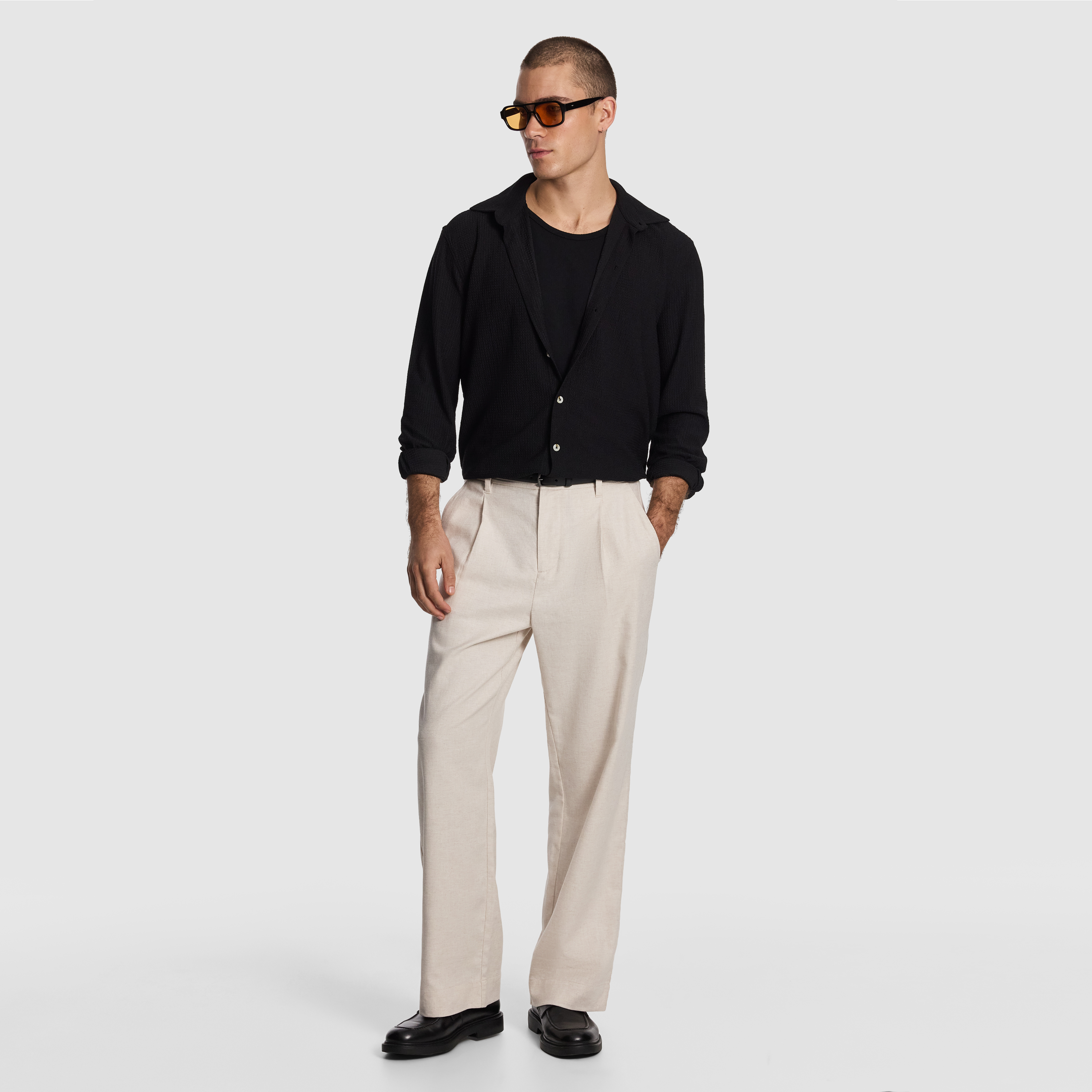 Jacob Cotton Linen Chino