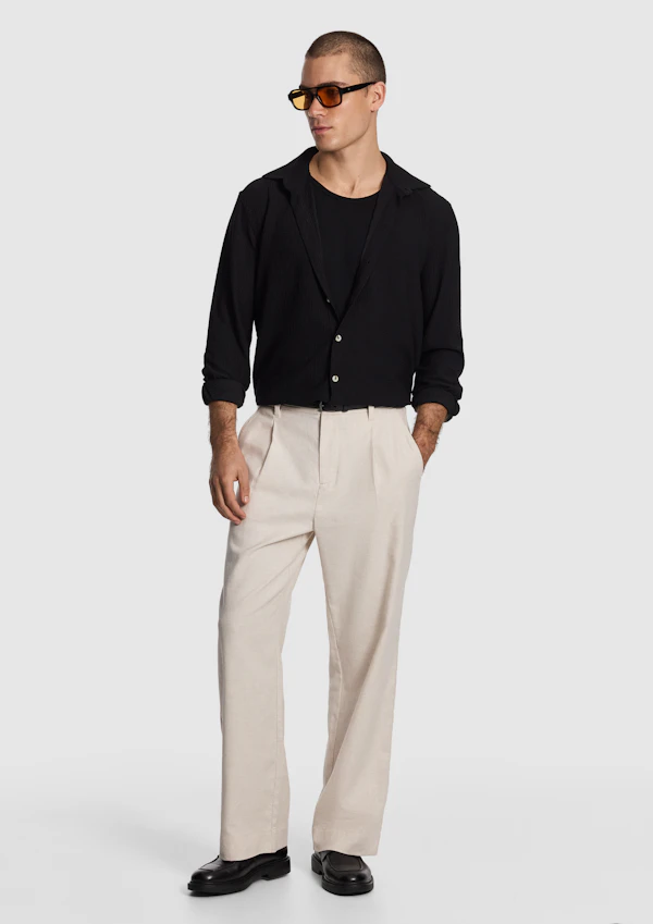 Jacob Cotton Linen Chino