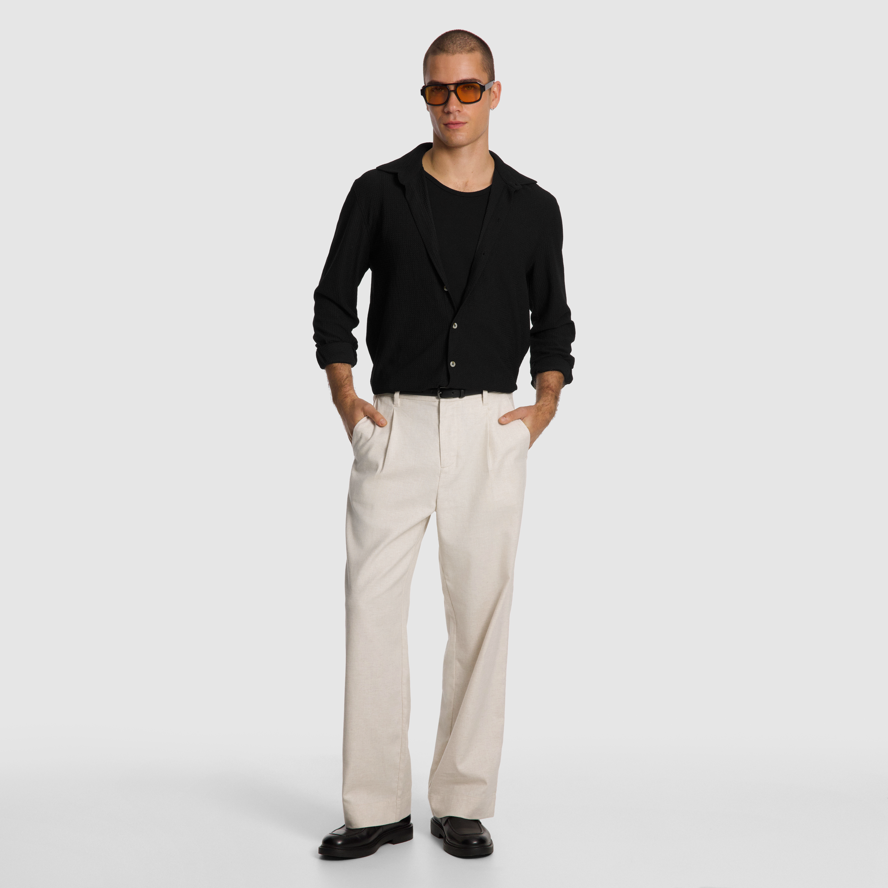 Jacob Cotton Linen Chino