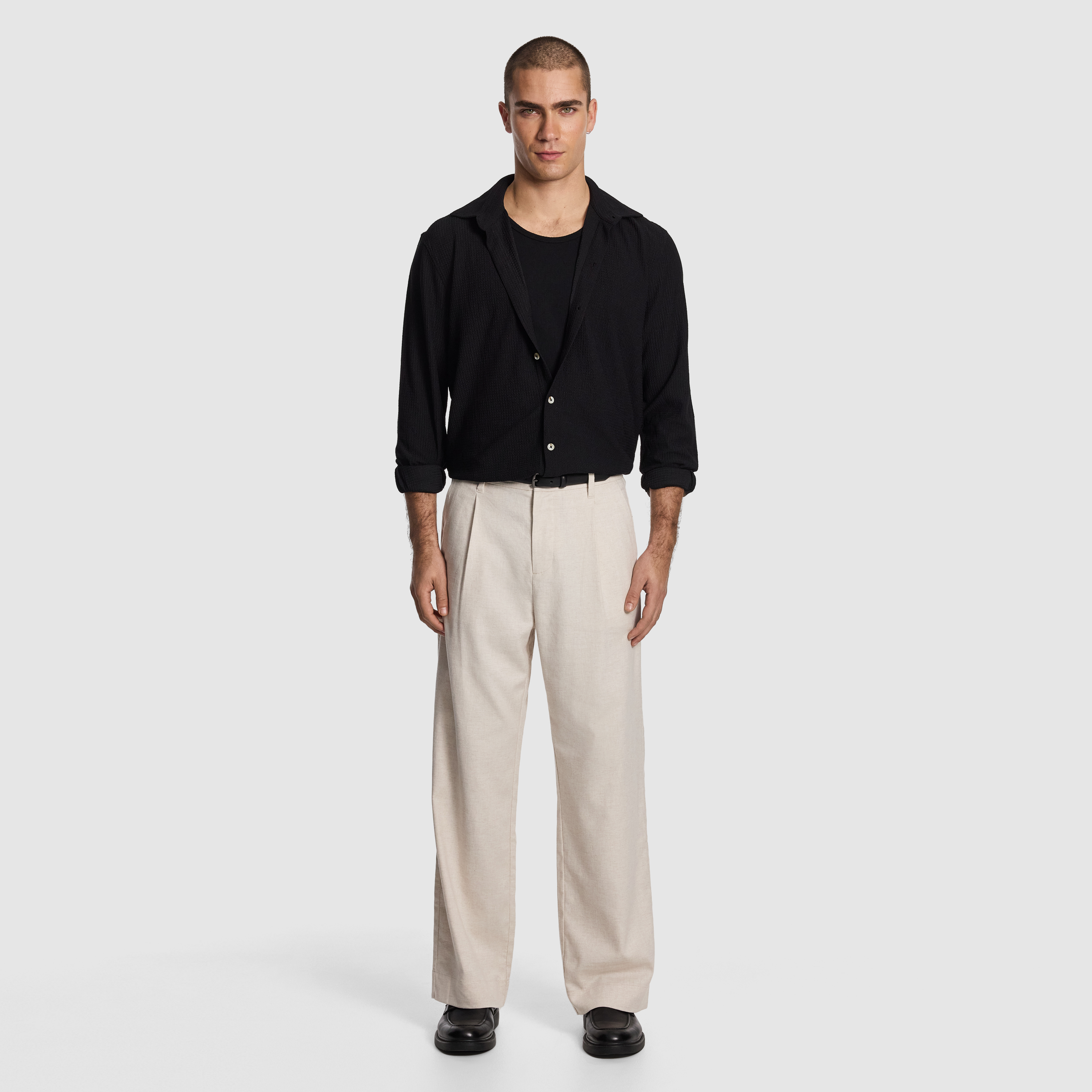 Jacob Cotton Linen Chino