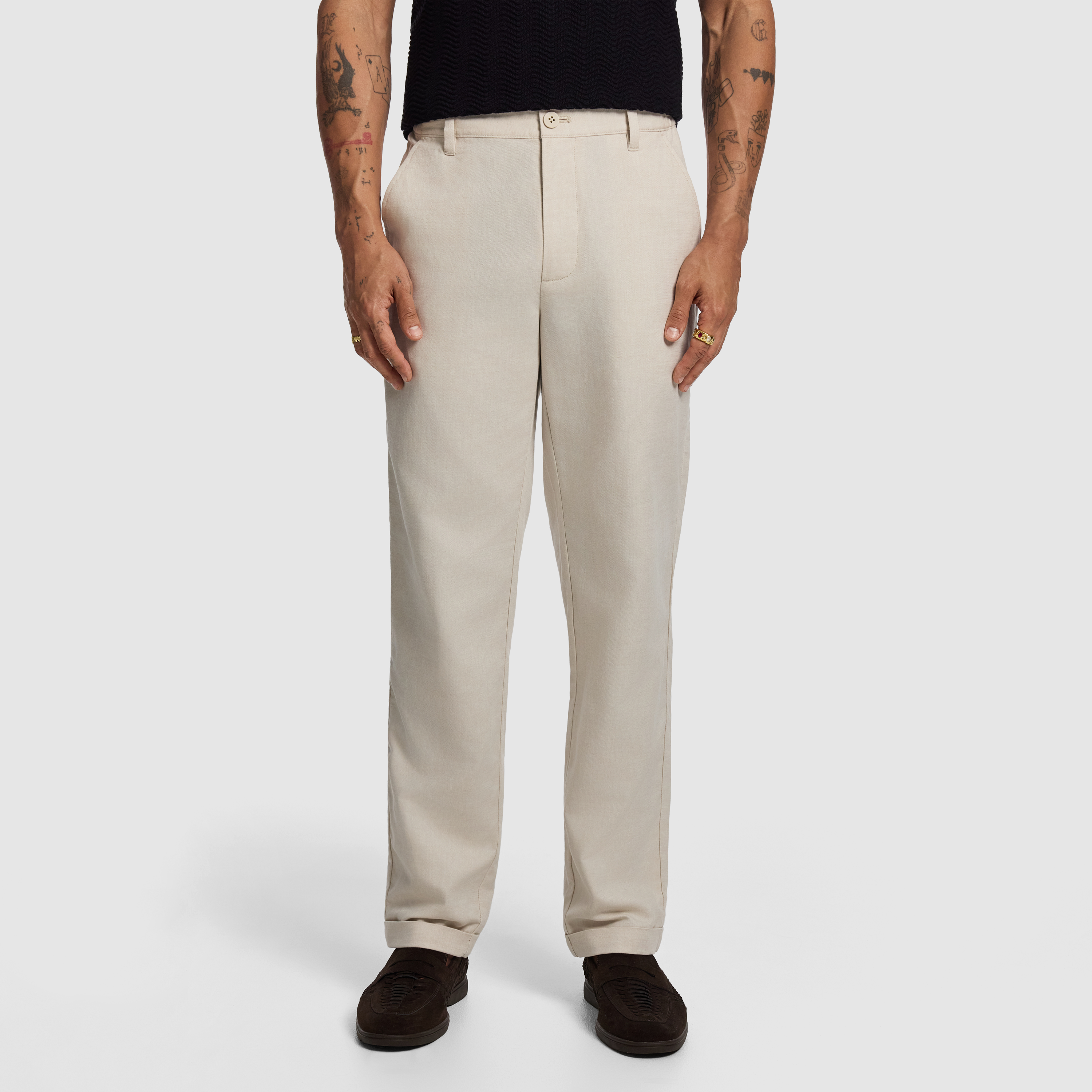 Rivera Cotton Linen Chino