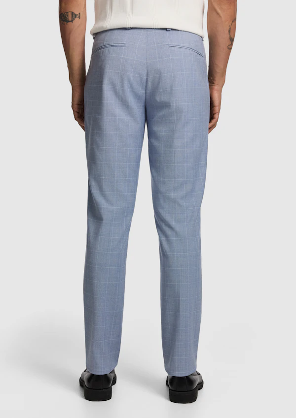 Light Blue Pembroke Slim Dress Pant