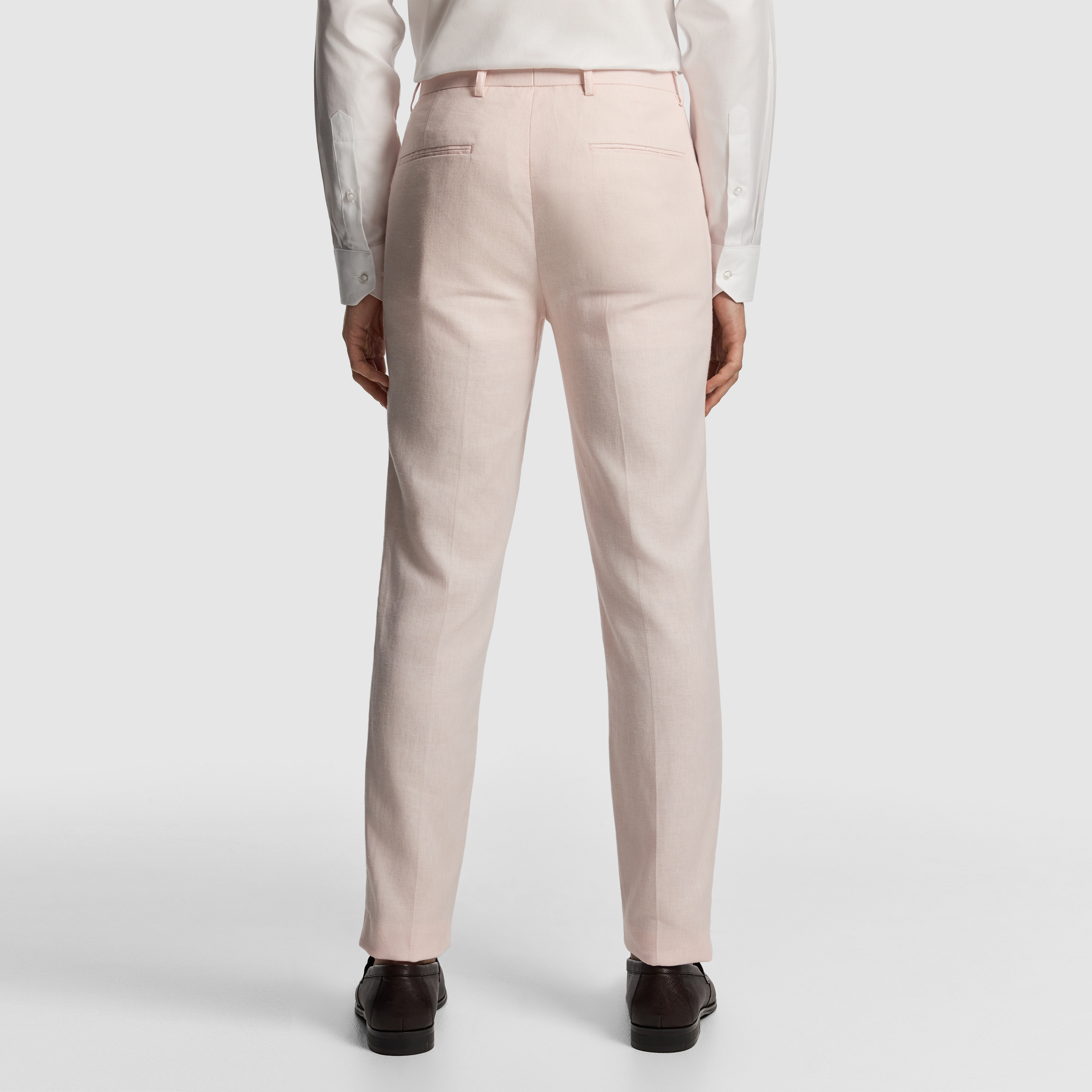 Pink Flynn Slim Taper Dress Pant