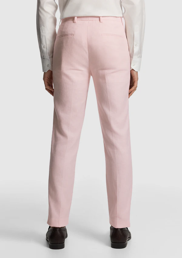 Pink Flynn Slim Taper Dress Pant