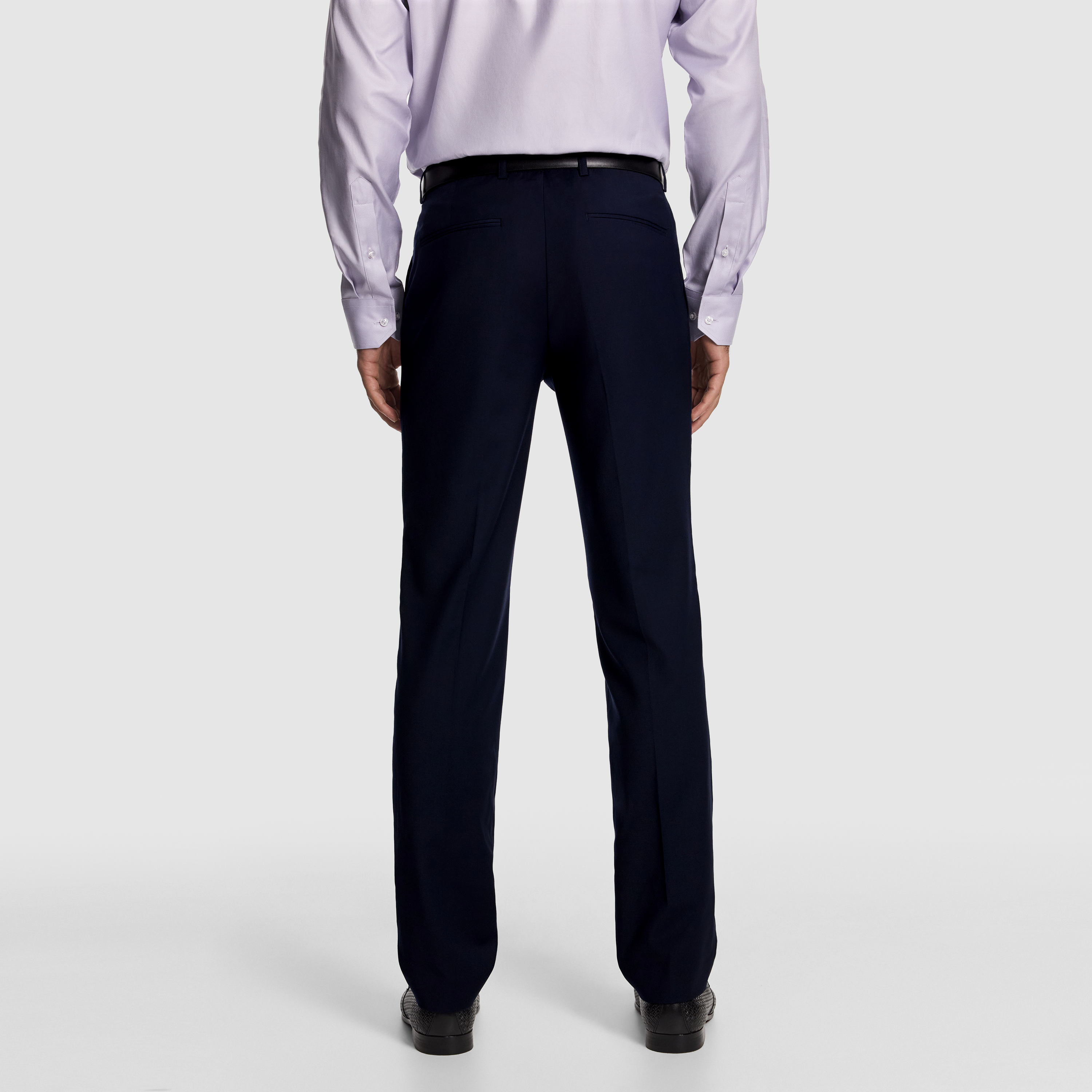 Navy Atlas Slim Dress Pant
