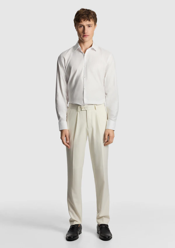 Off White Amalfi Slim Dress Pant