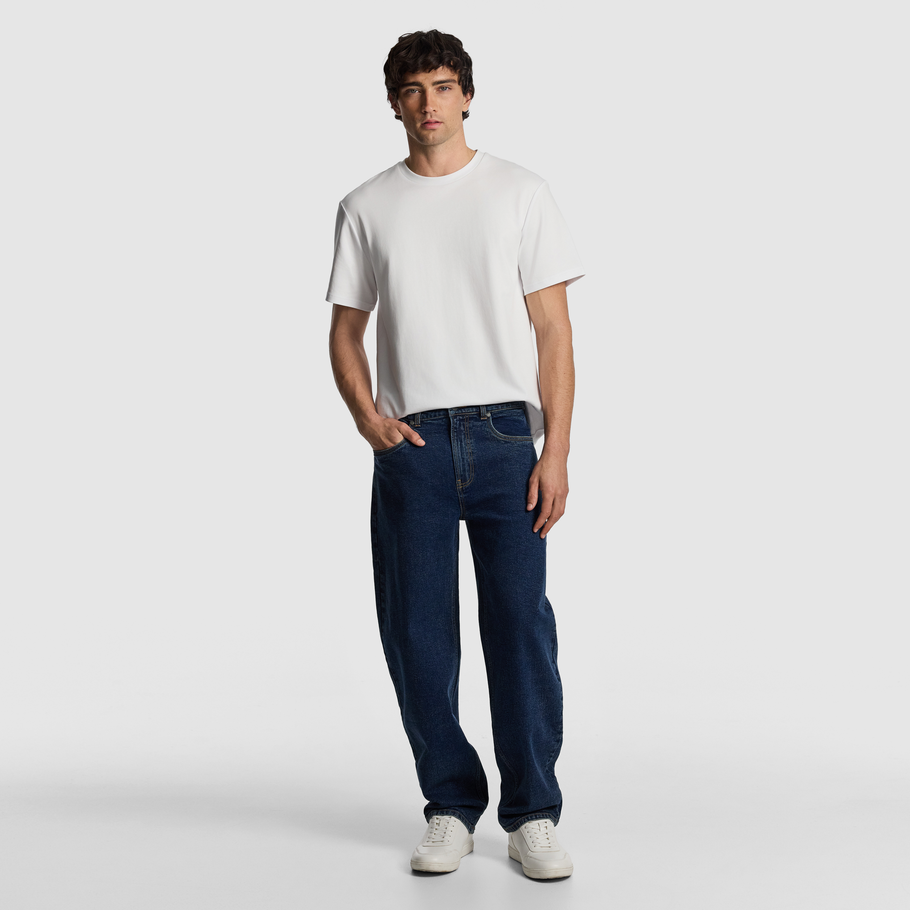 Dark Wash Shane Barrel Jean