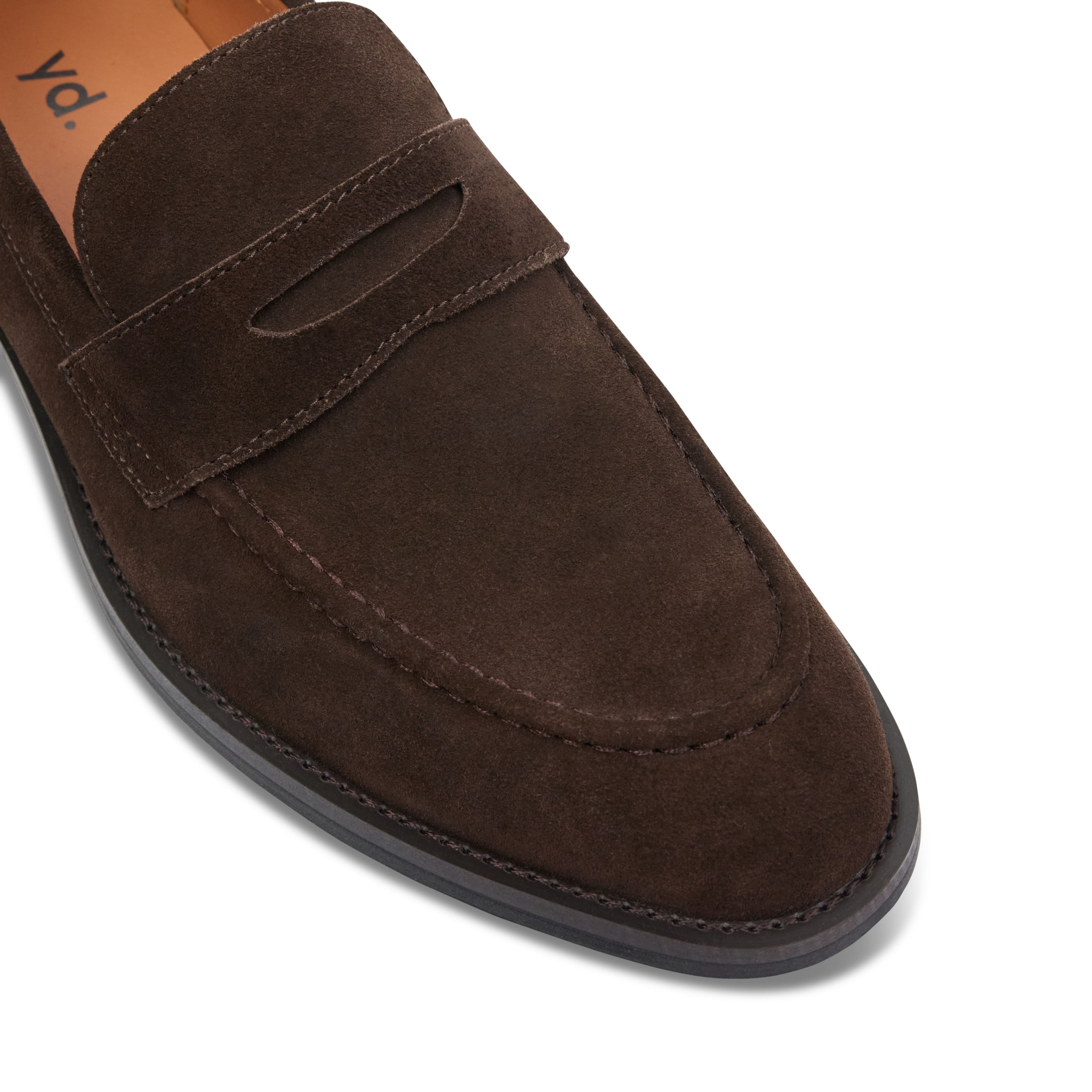 Chocolate Orlando Suede Loafer