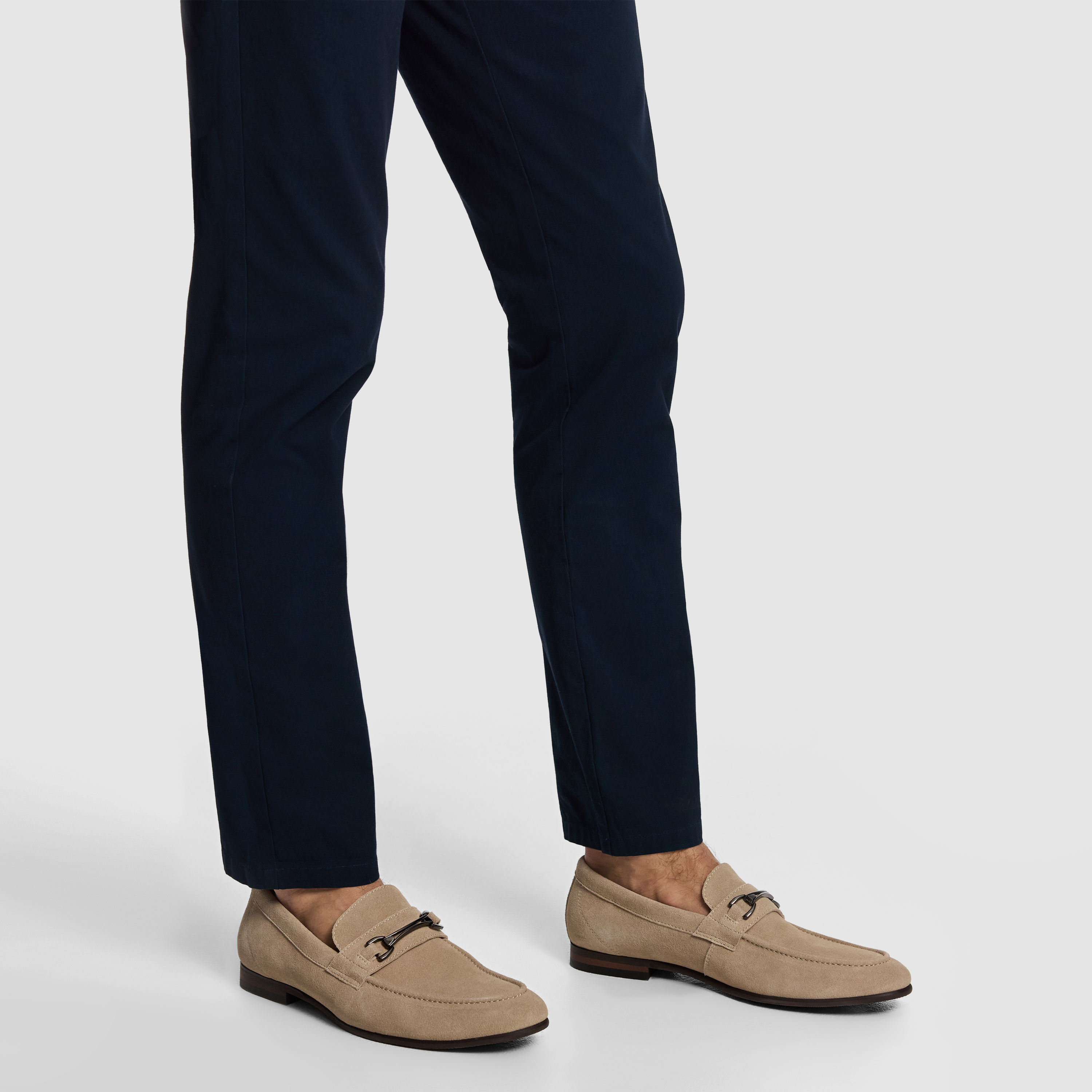 Natural Phoenix Suede Loafer
