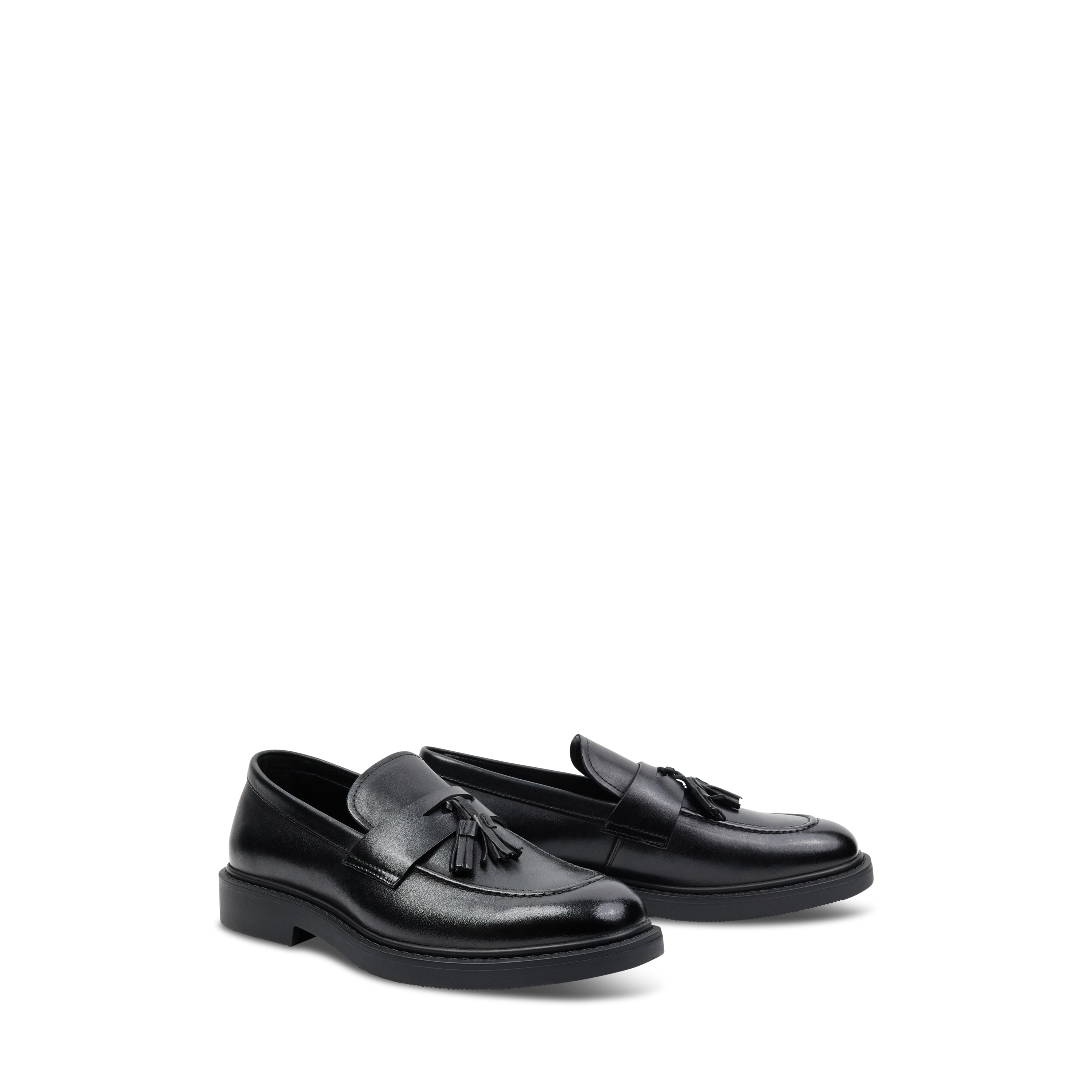 Black Chester Tassel Loafer