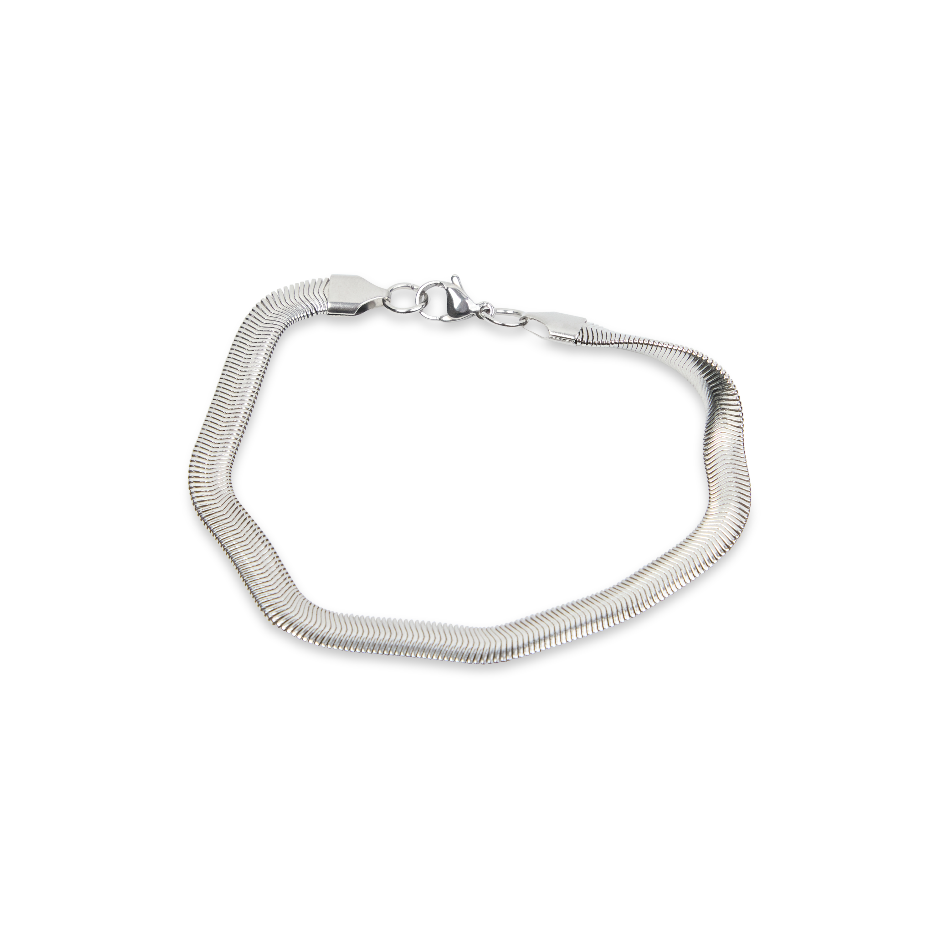 2 Piece Snake Chain Bracelet Set