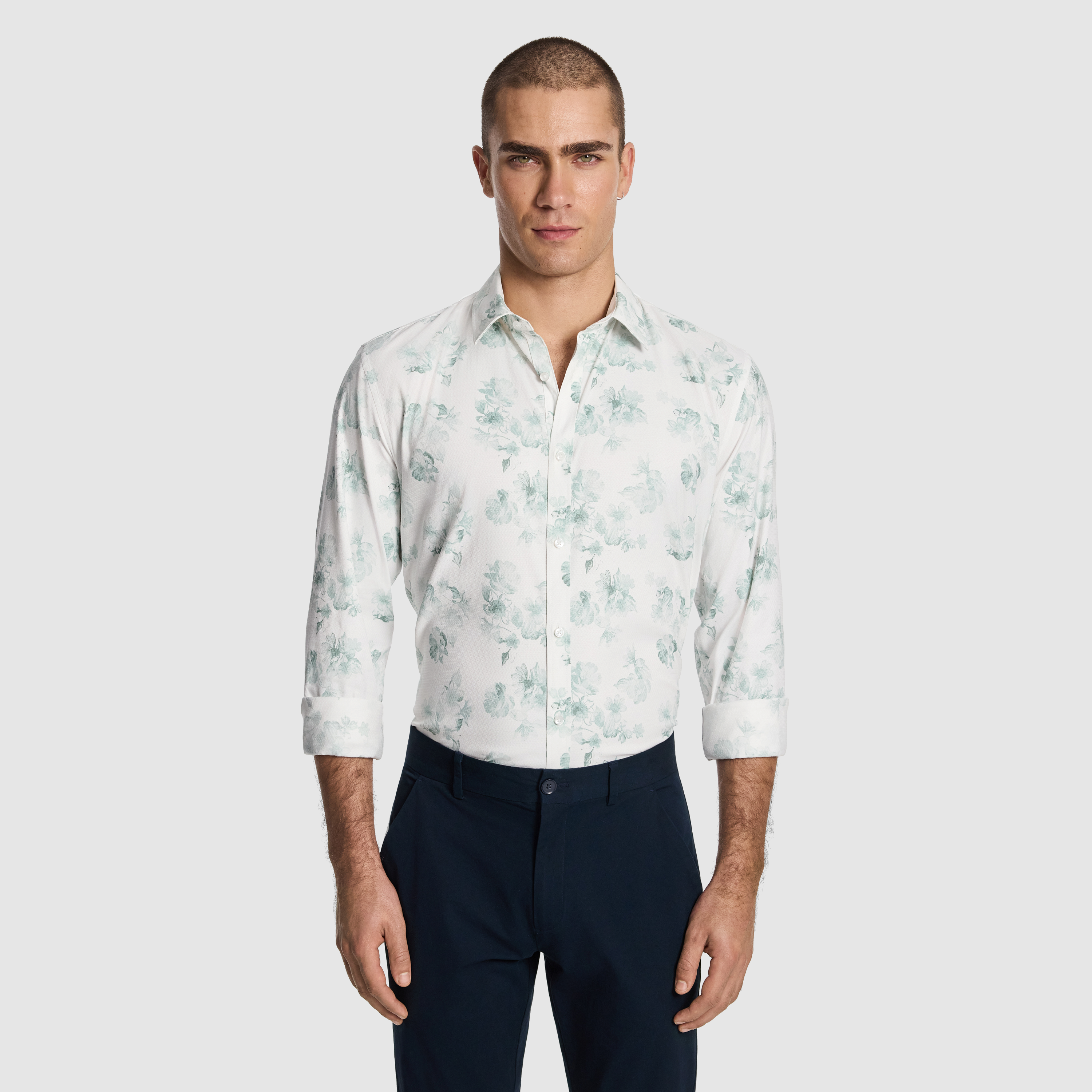 Catalunya Slim Floral Shirt