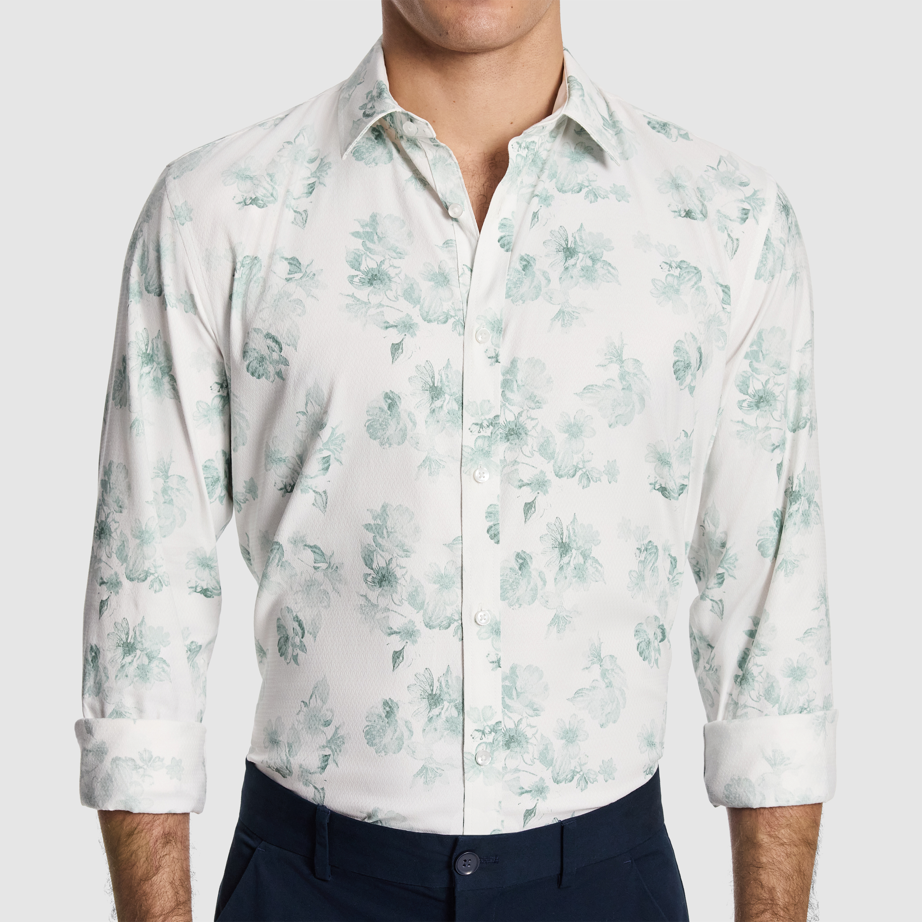Catalunya Slim Floral Shirt