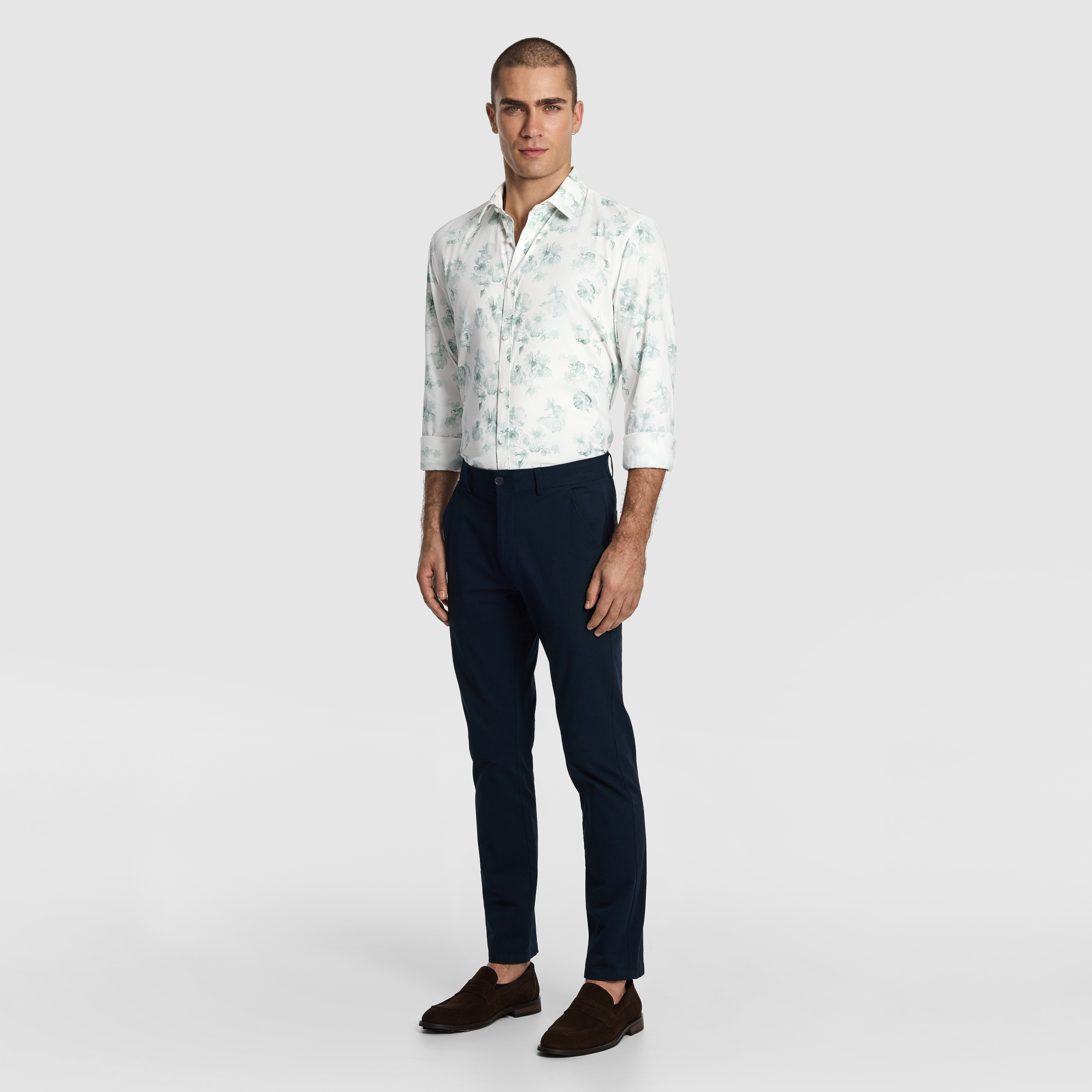 Catalunya Slim Floral Shirt