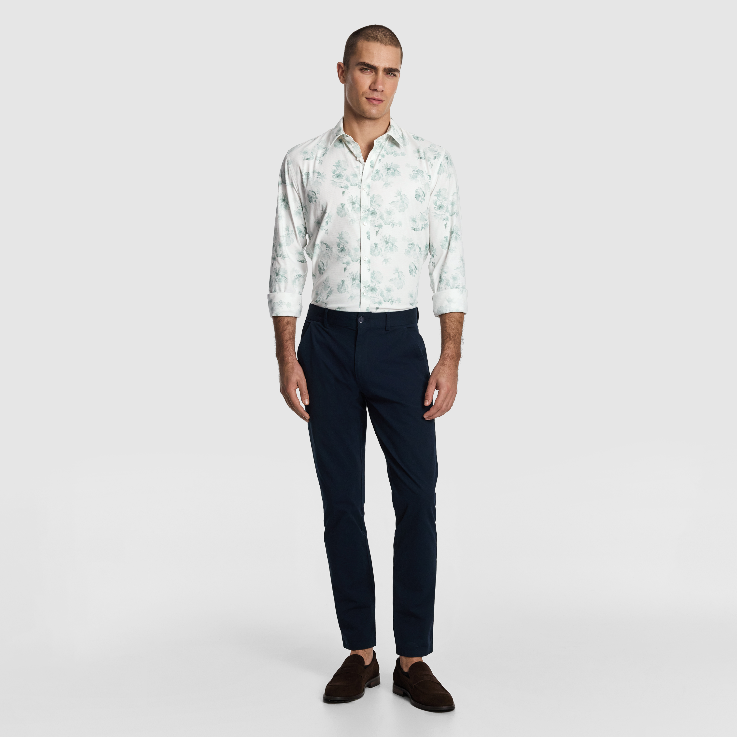 Catalunya Slim Floral Shirt