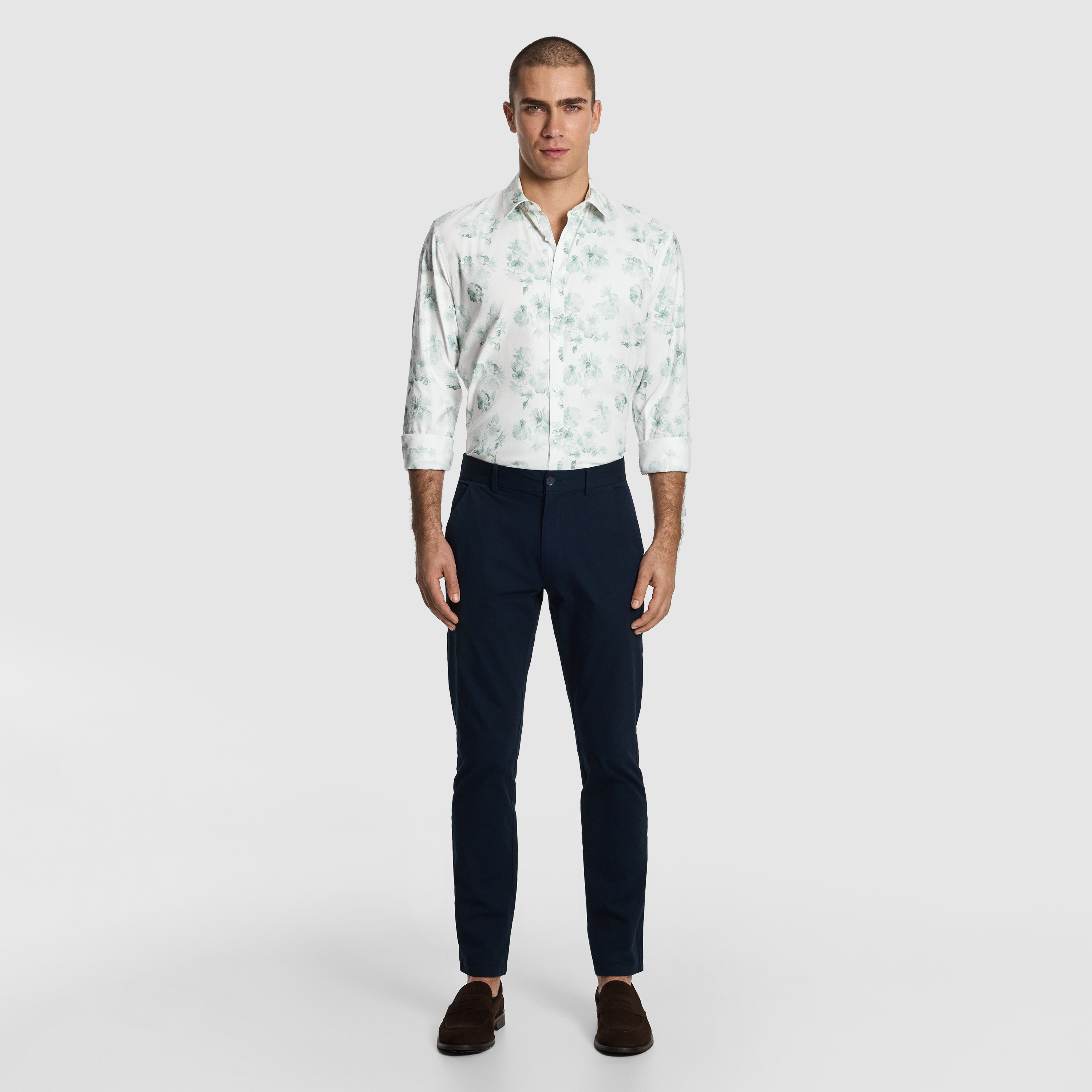 Catalunya Slim Floral Shirt