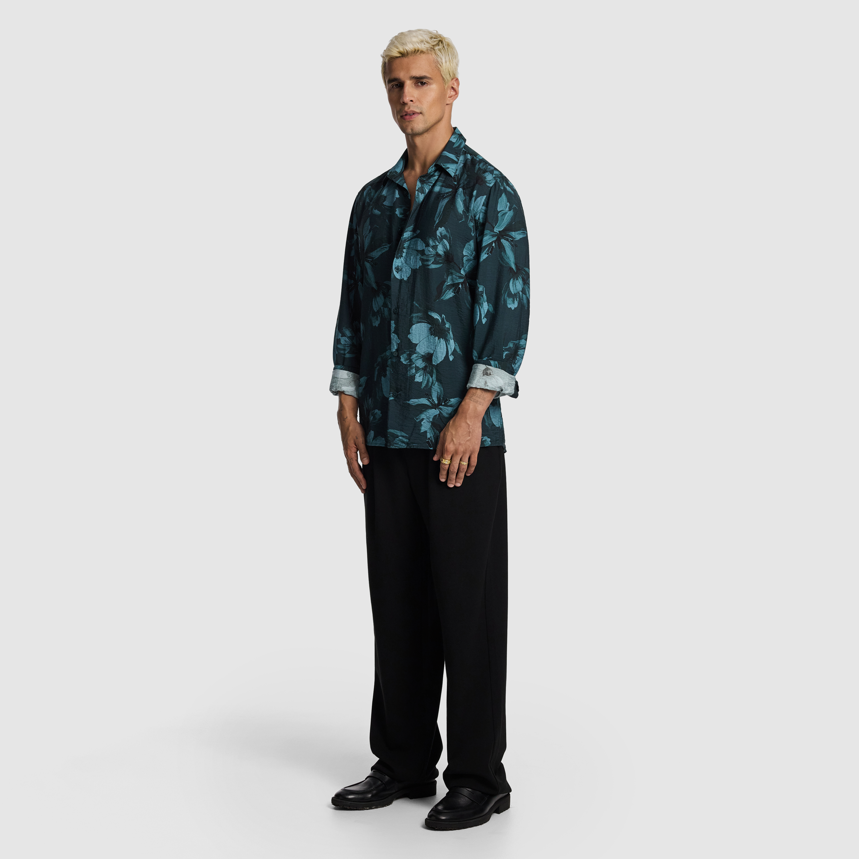 Massimo Floral Print Shirt