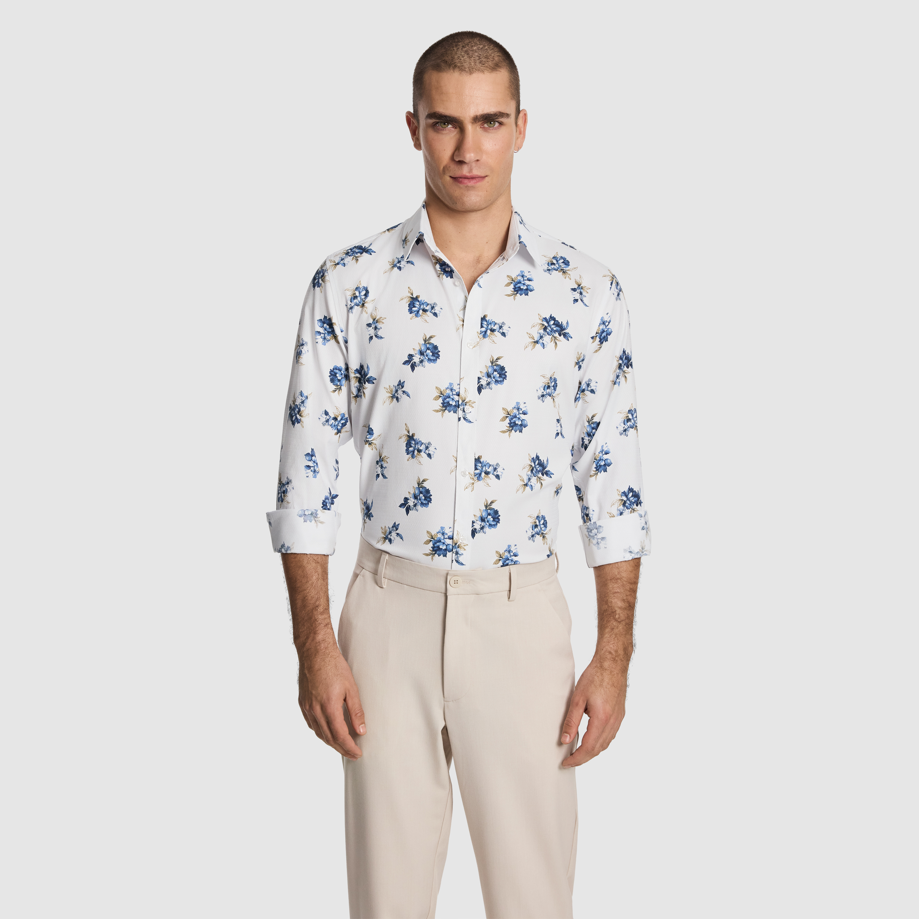 Caspian Slim Floral Shirt