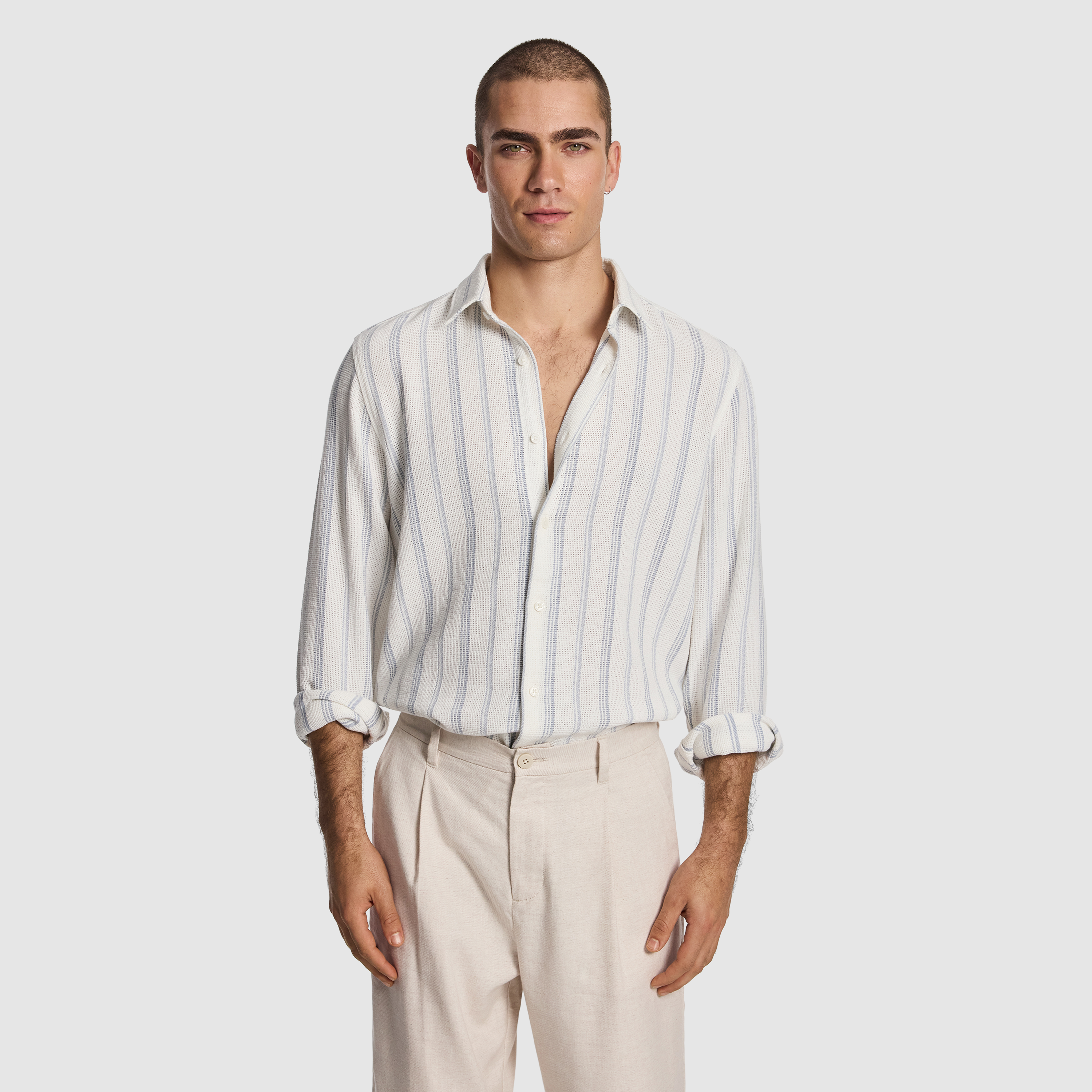 Vega Relaxed Stripe Shirt