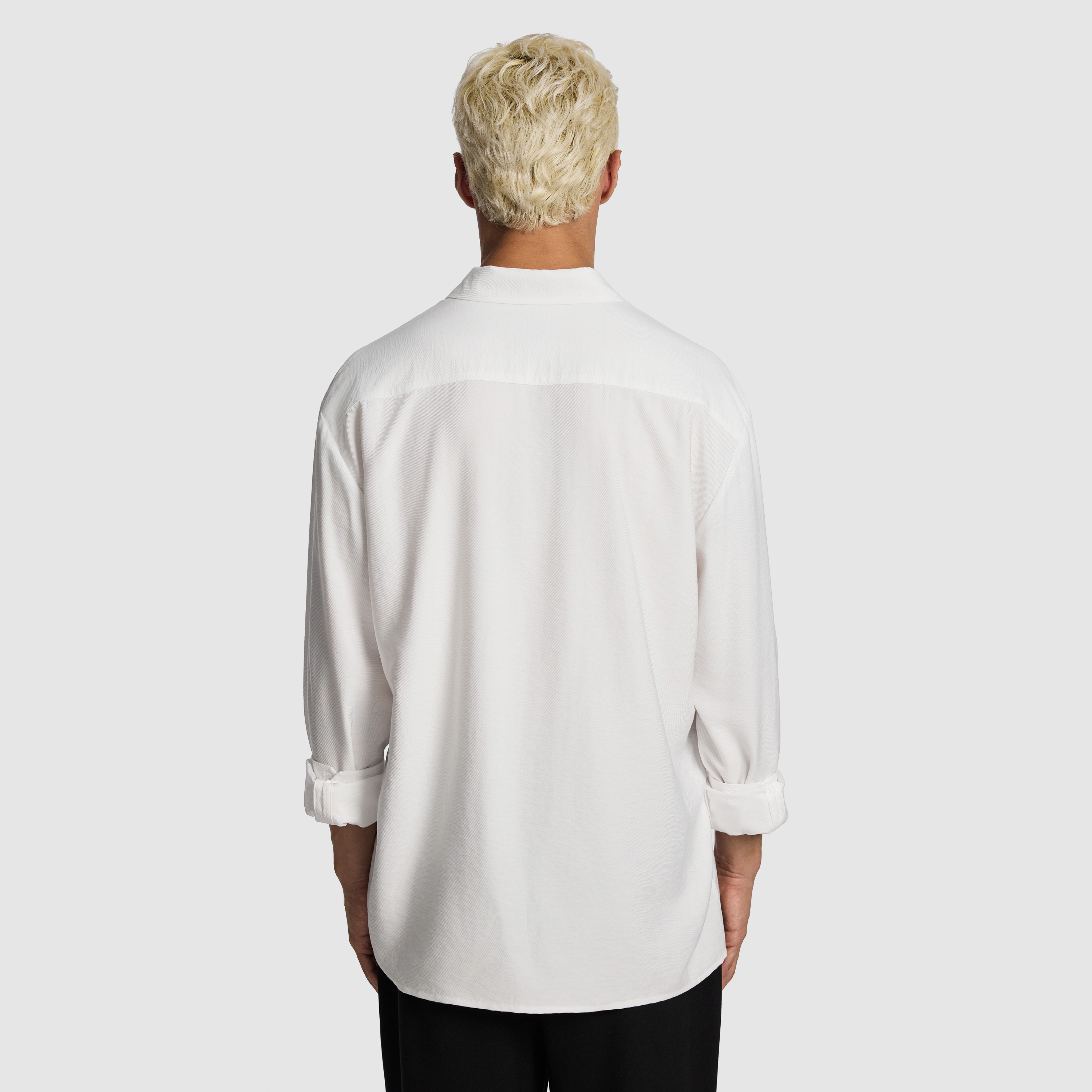 White Leandro Relaxed Shirt