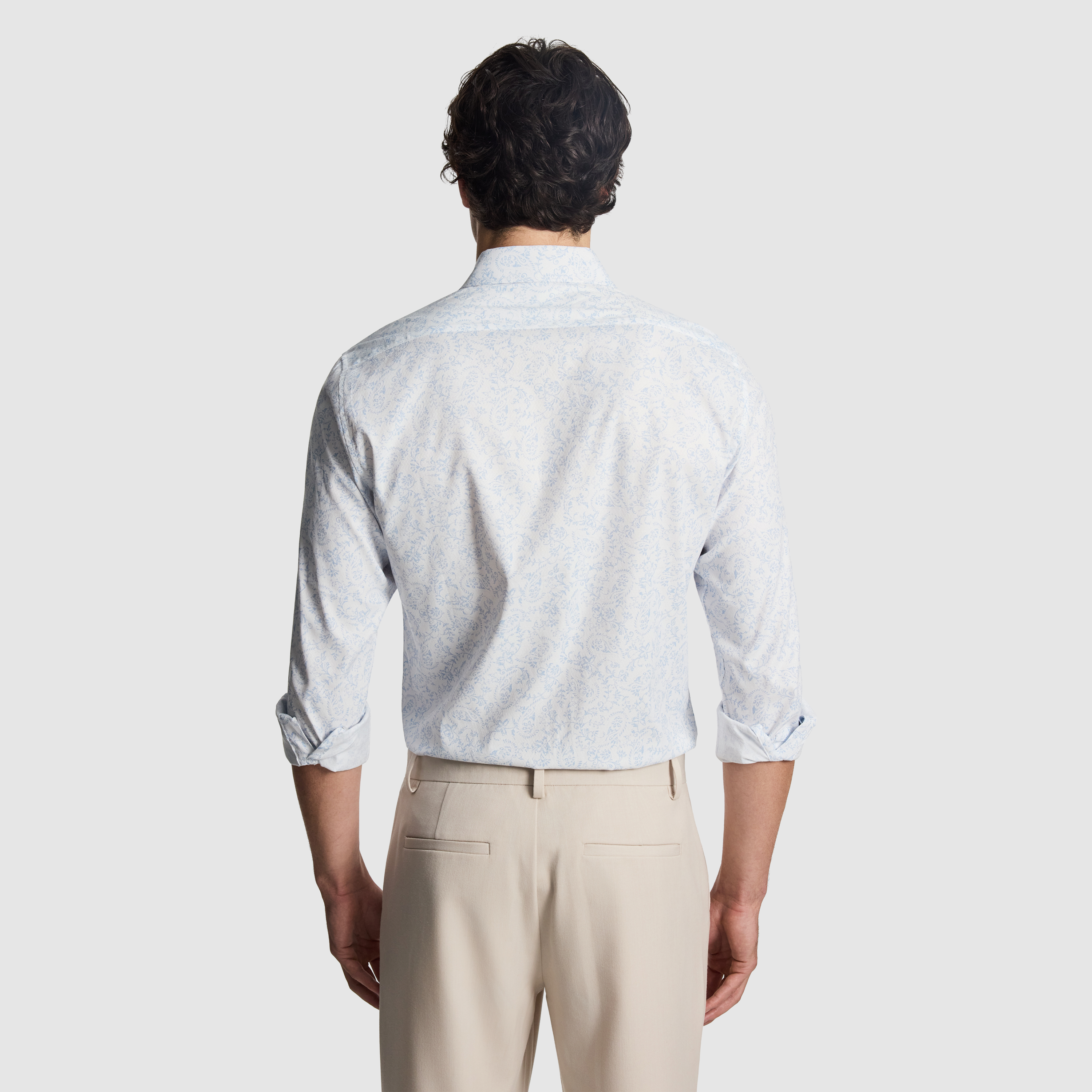 Pax Slim Paisley Print Shirt