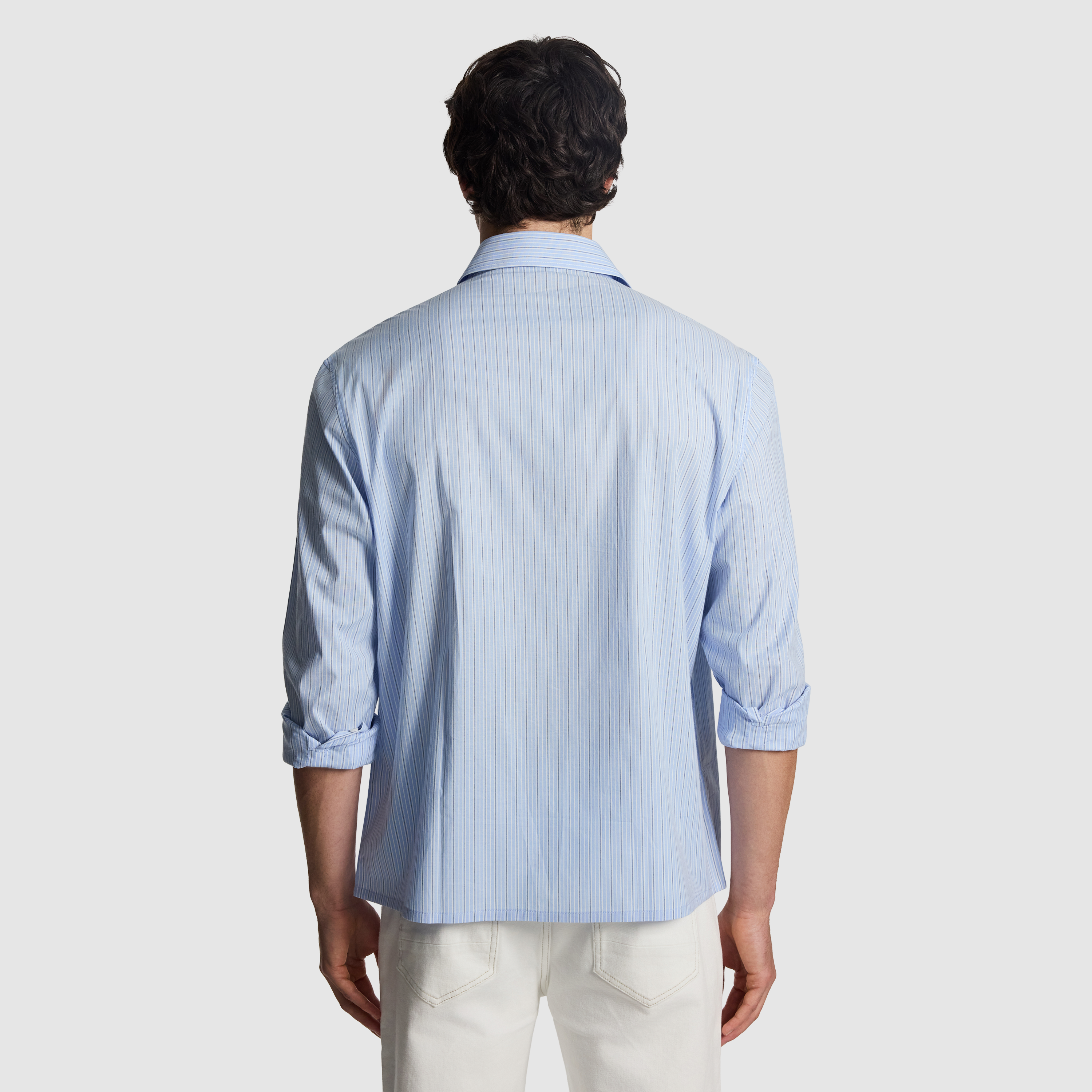 Light Blue Chapman Stripe Relaxed Shirt