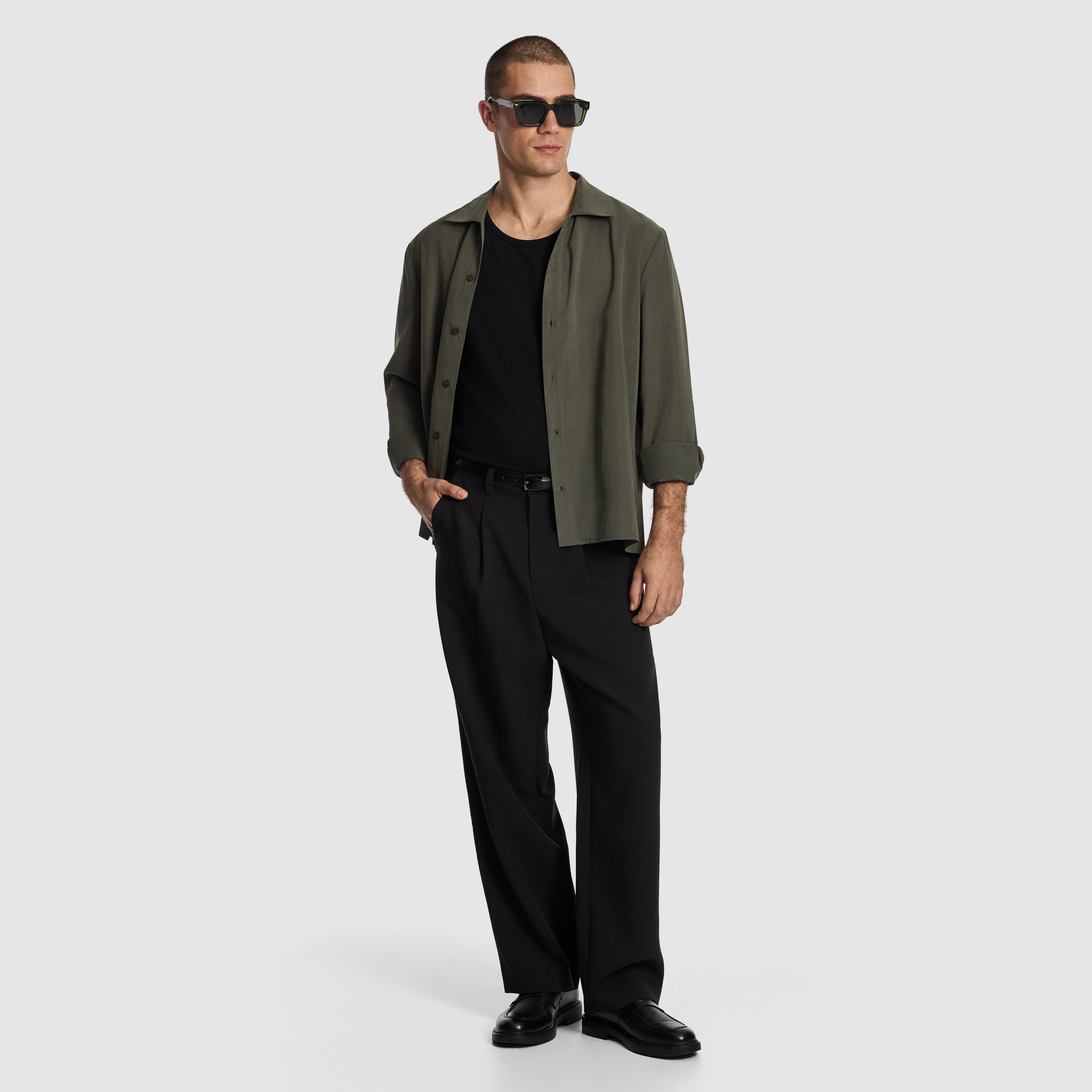 Sage Ario Modal Shirt