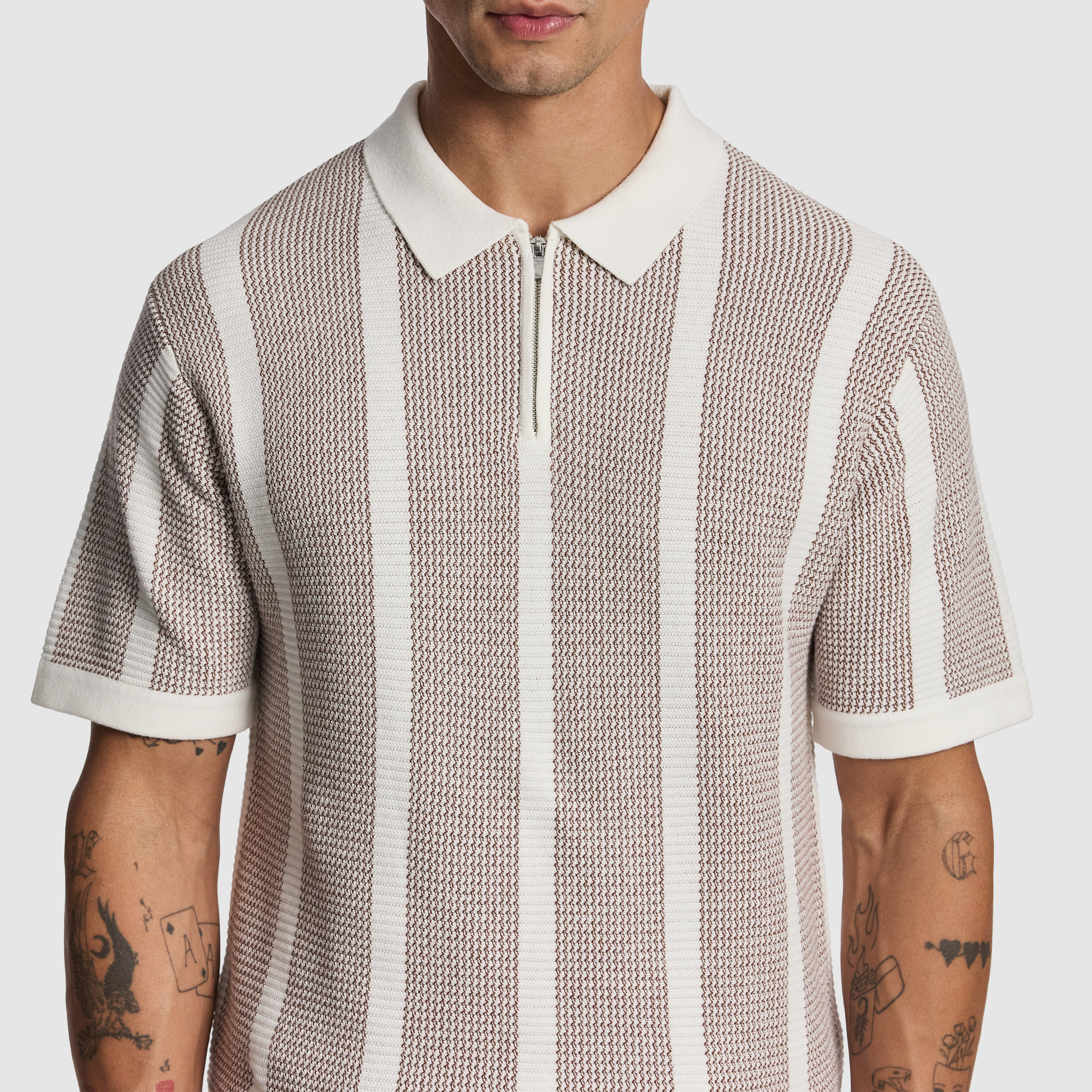 Hutley Knitted Polo Shirt