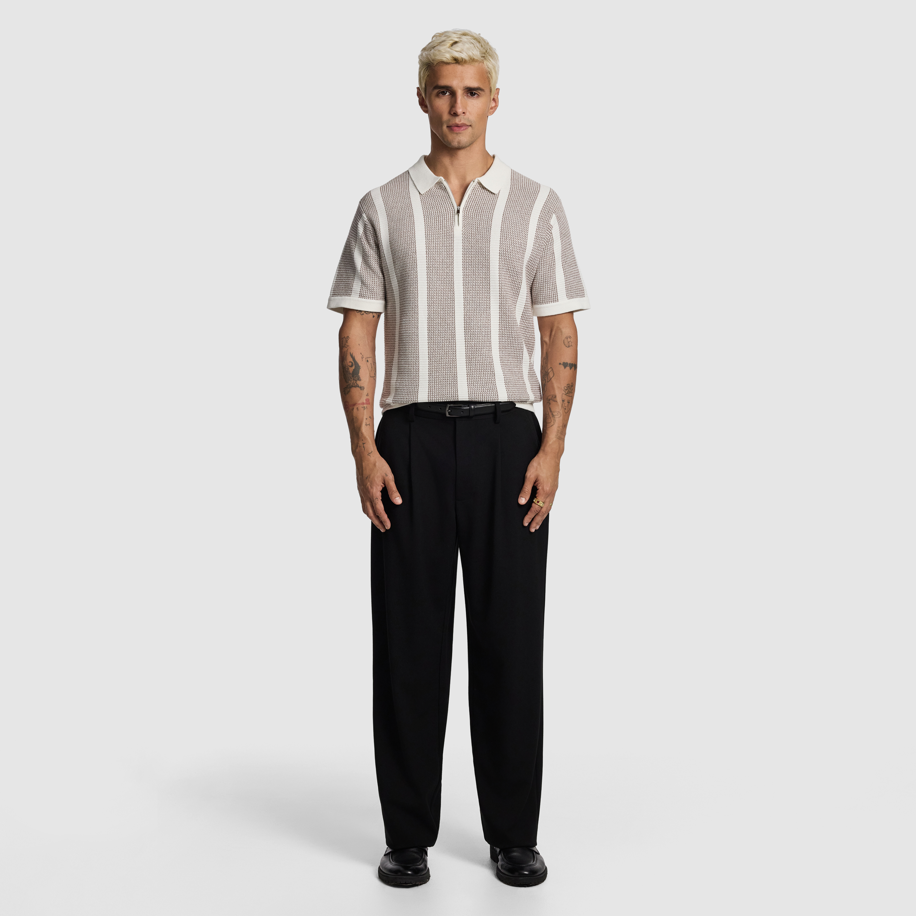 Hutley Knitted Polo Shirt