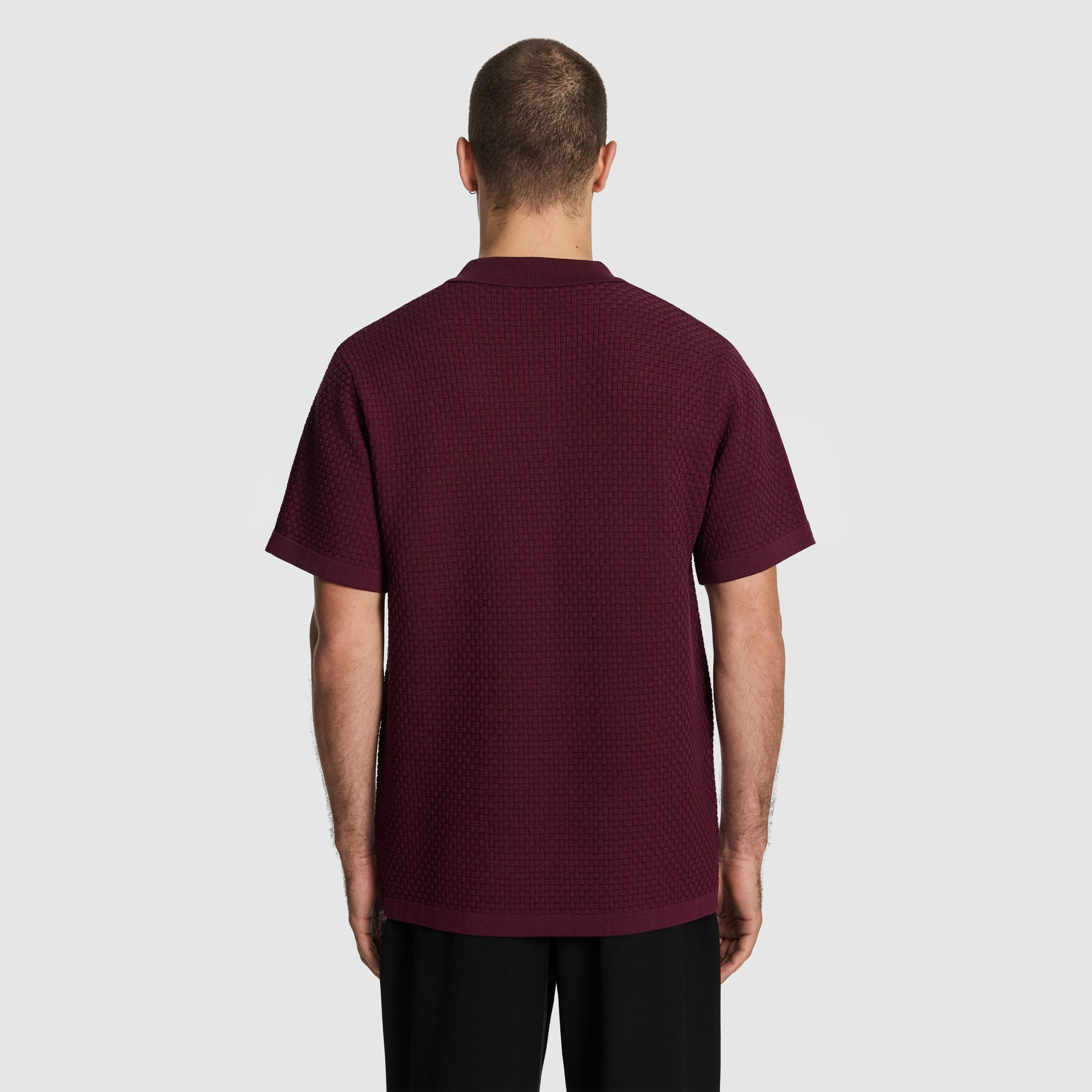 Burgundy Smith Polo Shirt