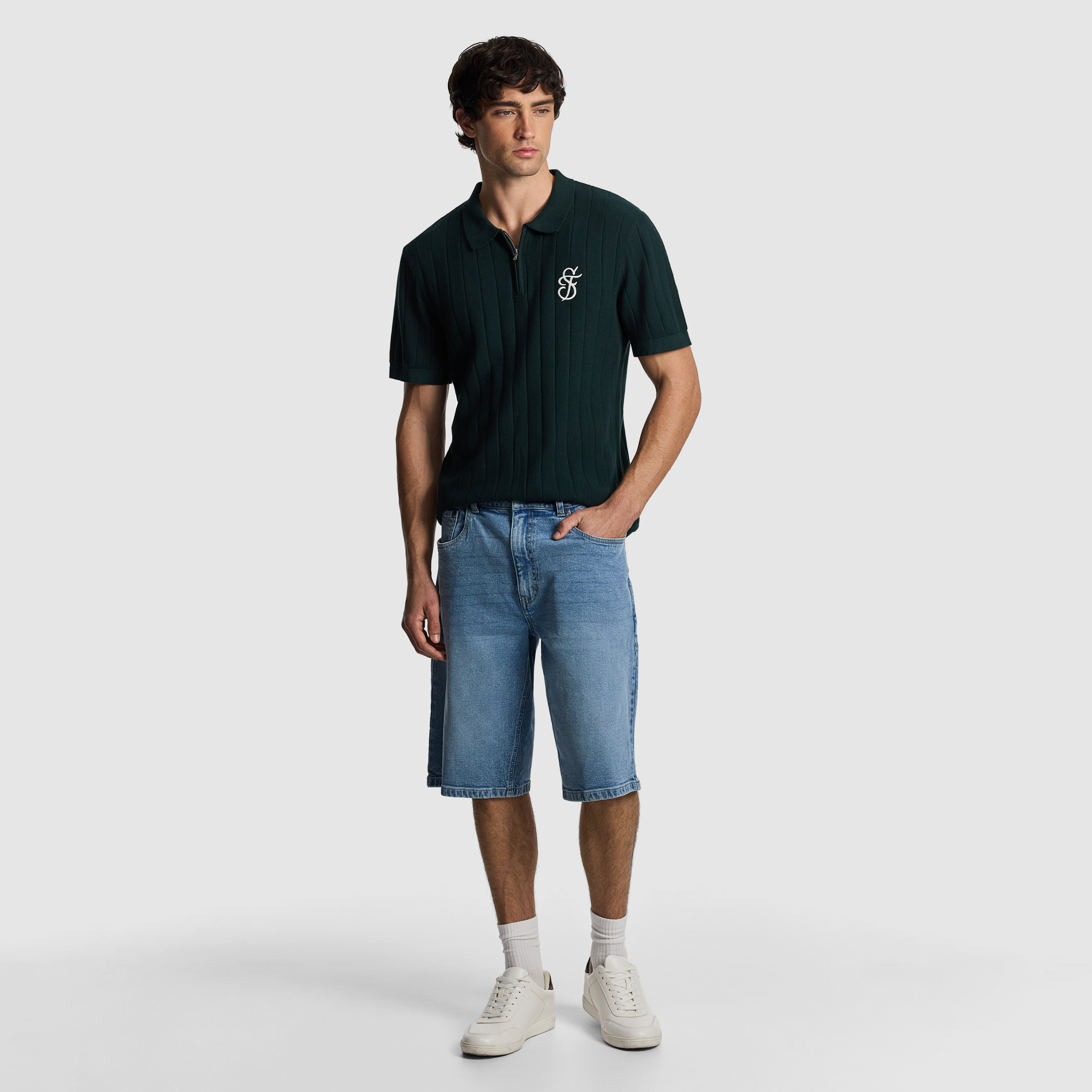 Louie Embroidered Polo Shirt