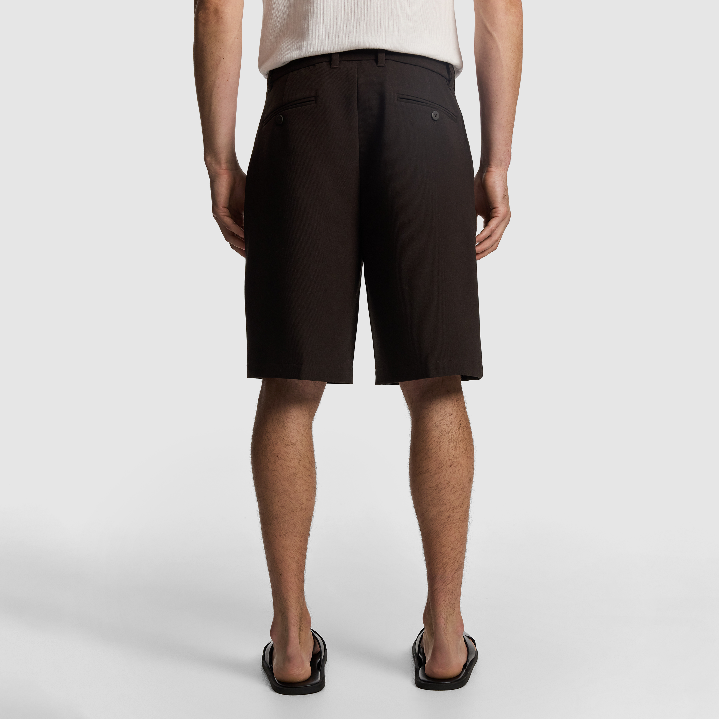 Chocolate Merrick Relaxed Short