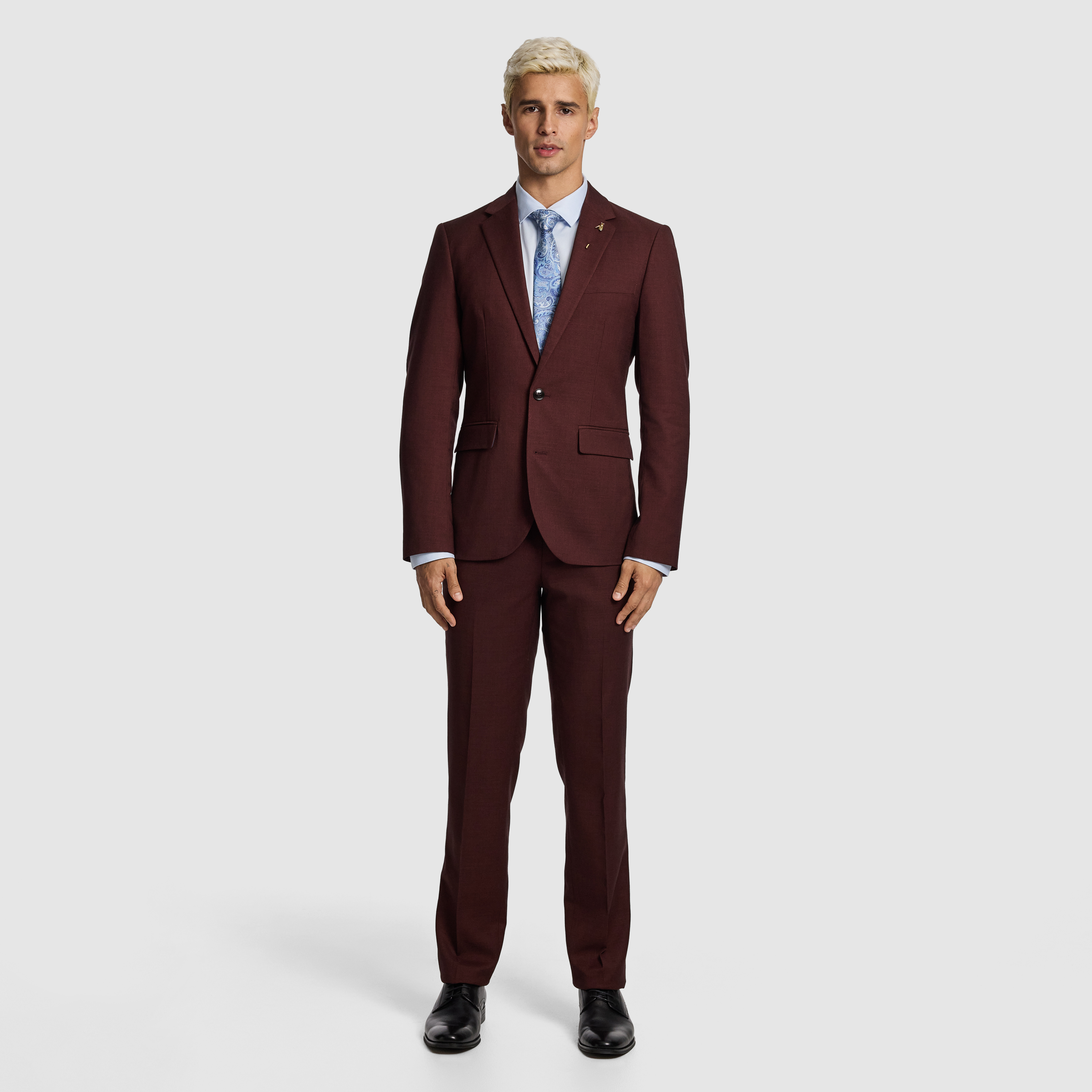Rust Marshal Slim Suit Jacket
