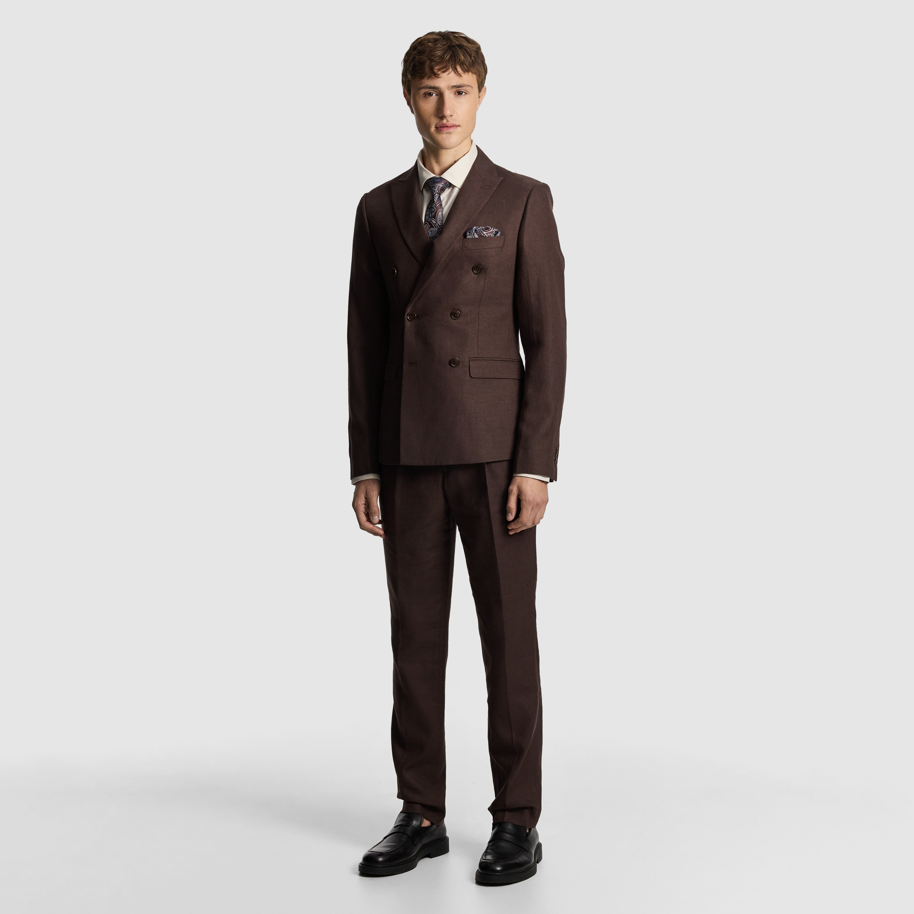  SANTOS DOUBLE BREASTED SUIT