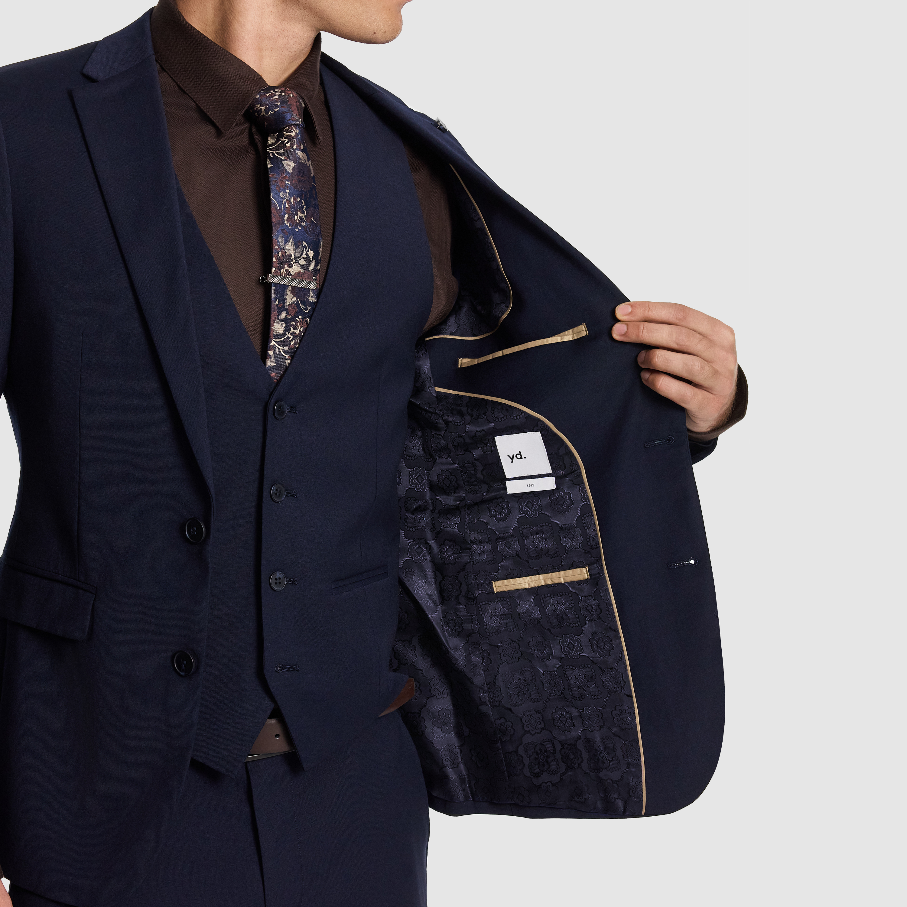Navy Atlas Slim Suit Jacket