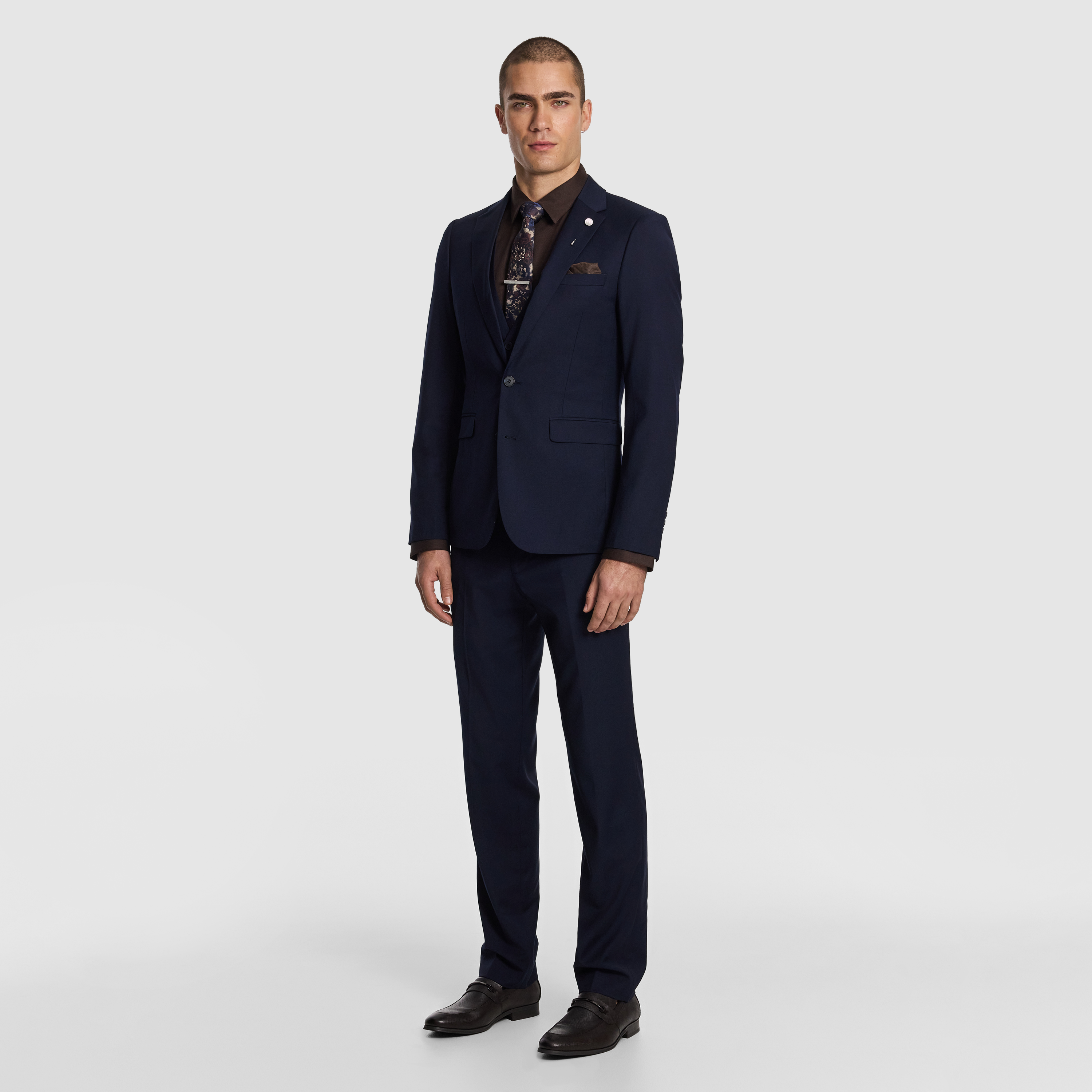 Navy Atlas Slim Suit Jacket