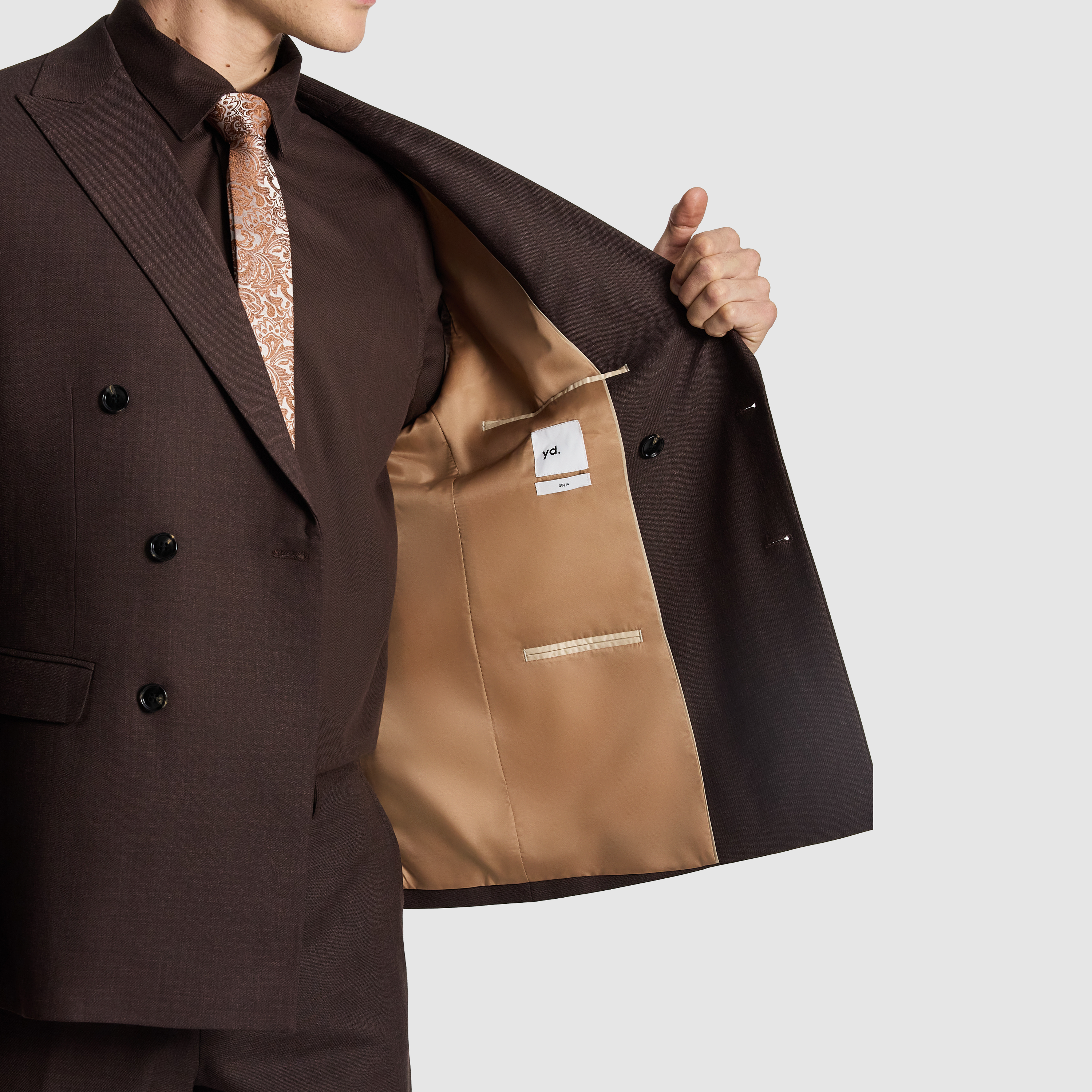 Luiji Double Breasted Suit Jacket