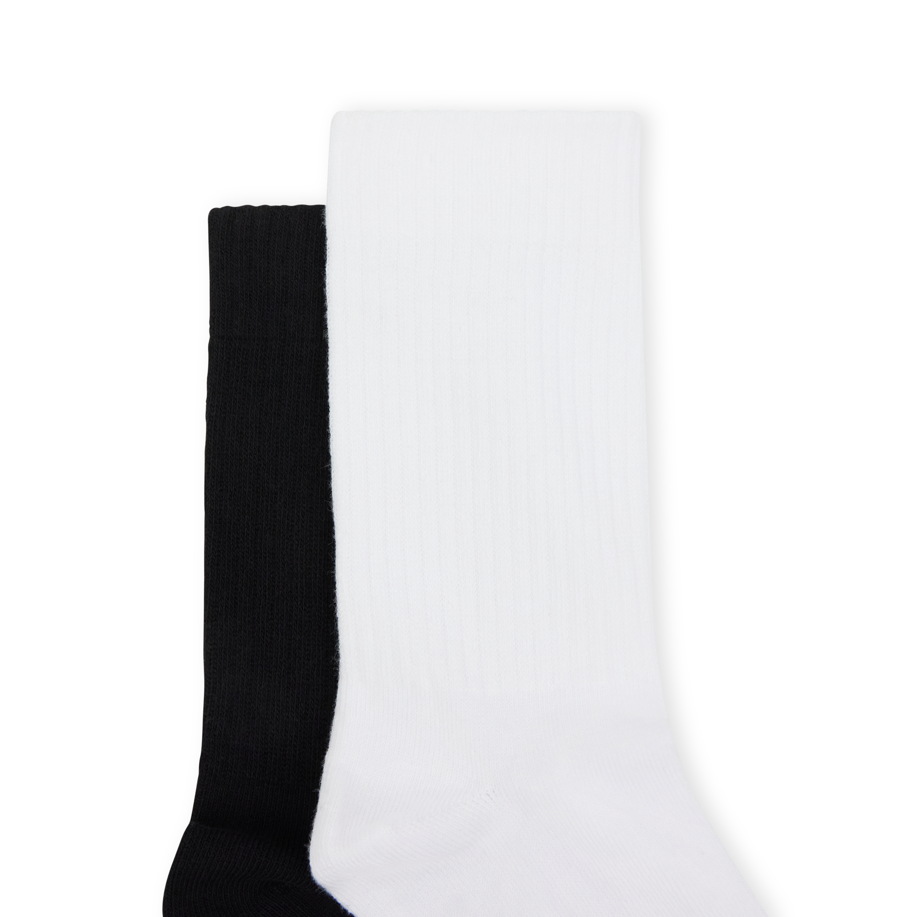 Assorted Classic Ribbed 2 Pack Socks