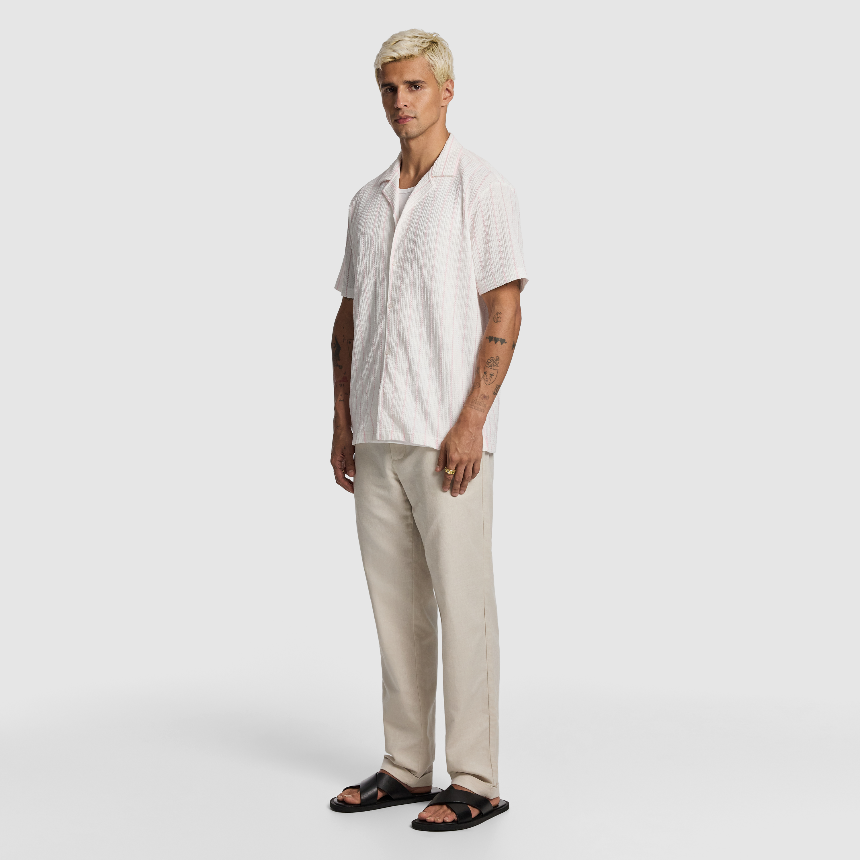 White Cruise Stripe Shirt