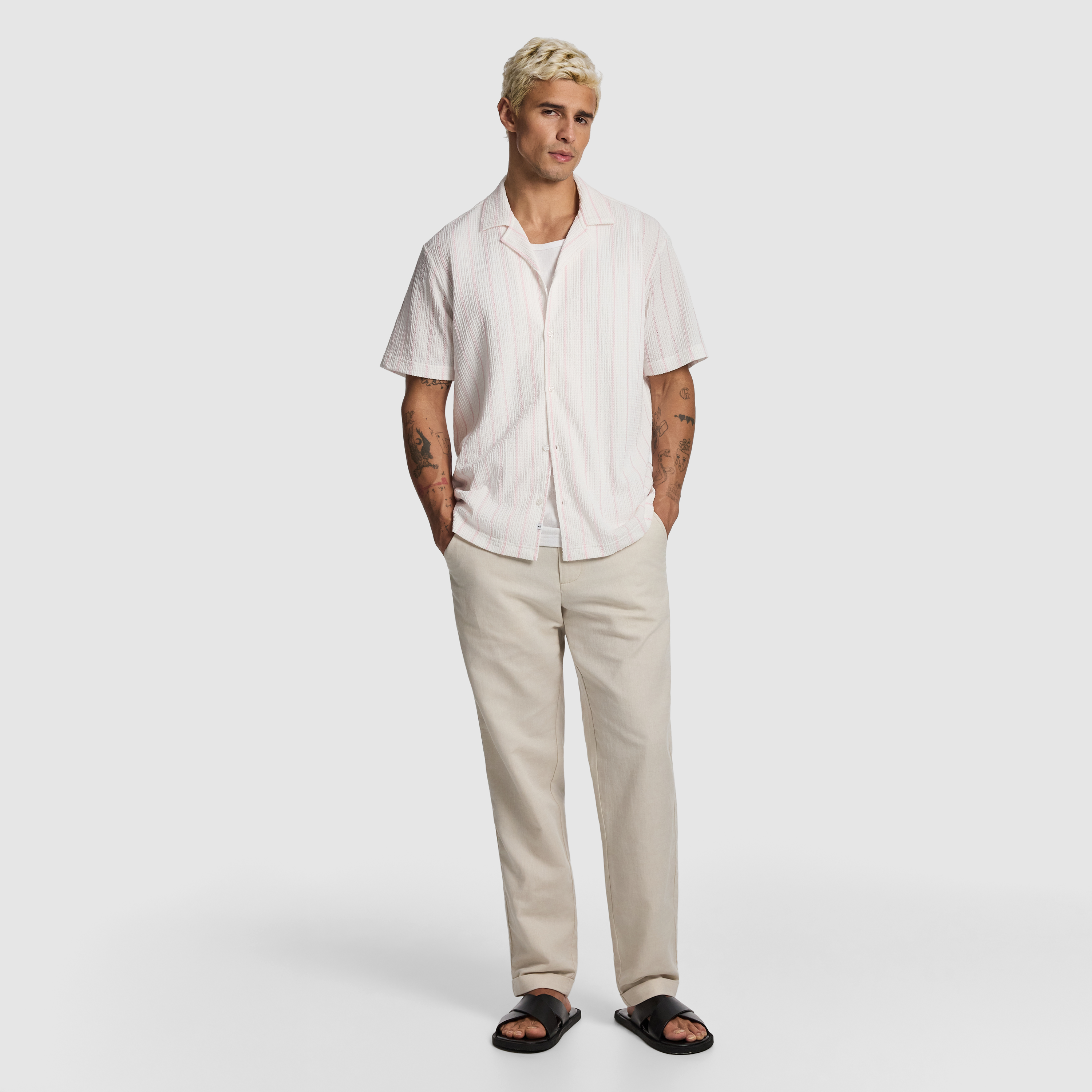 White Cruise Stripe Shirt
